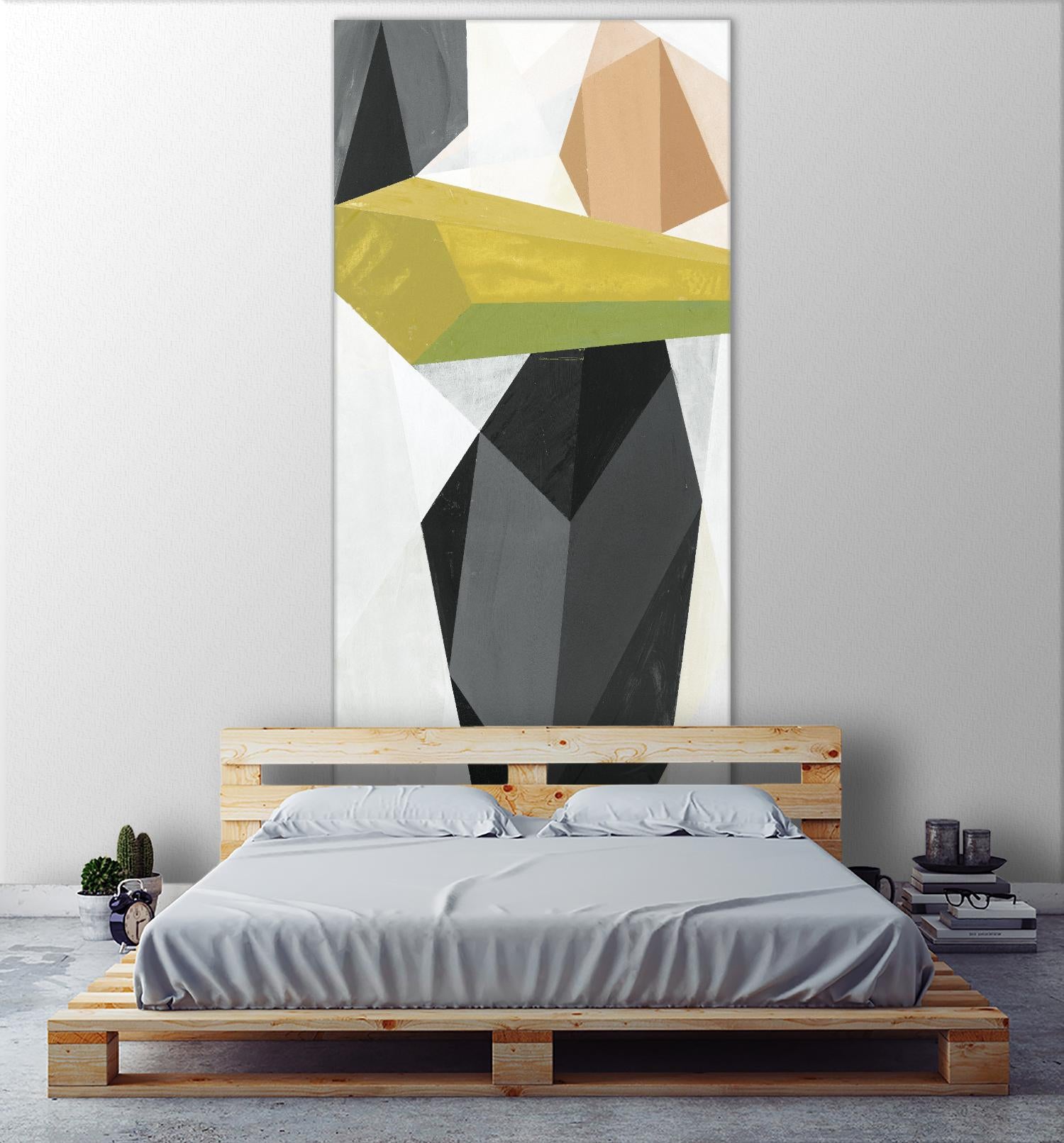 Glass Vase 2 - Recolor by Akiko Hiromoto on GIANT ART - yellow abstract