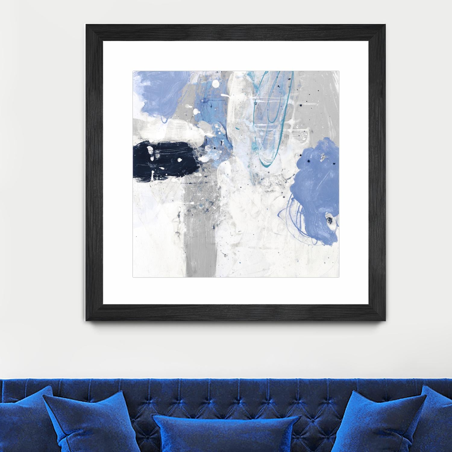 Interstellar C by JB Hall on GIANT ART - grey abstract