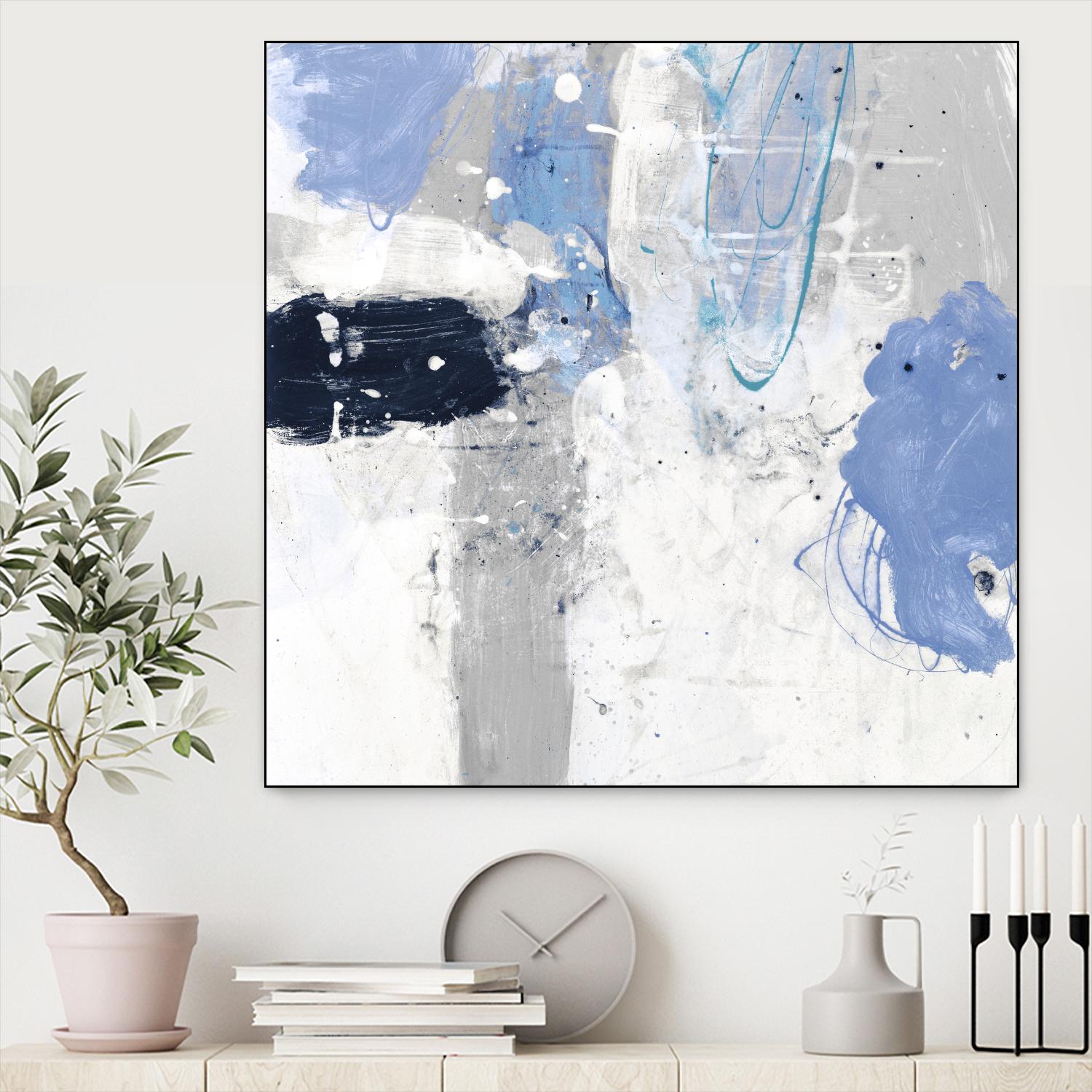 Interstellar C by JB Hall on GIANT ART - grey abstract