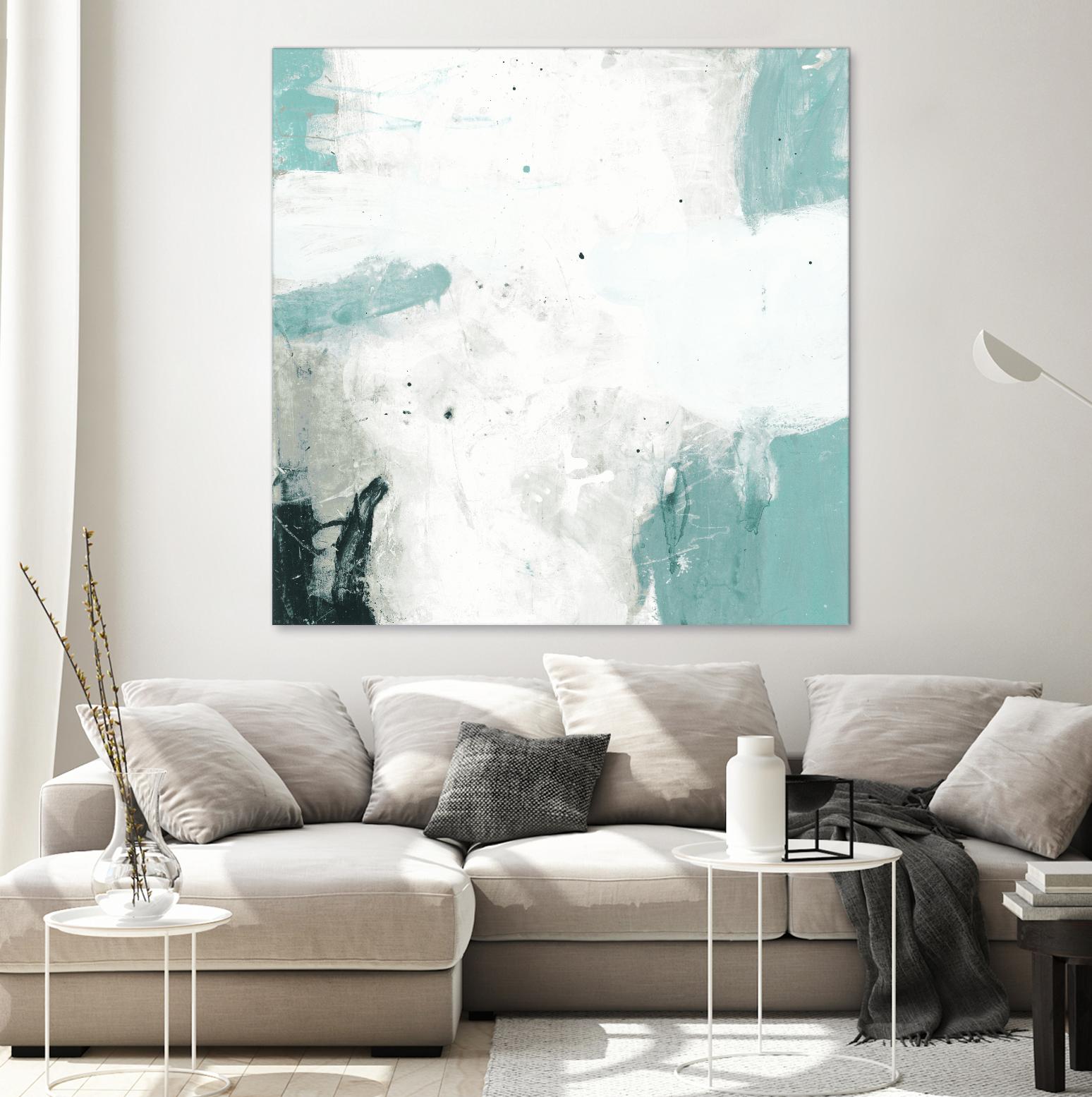 Interstellar F by JB Hall on GIANT ART - white abstract