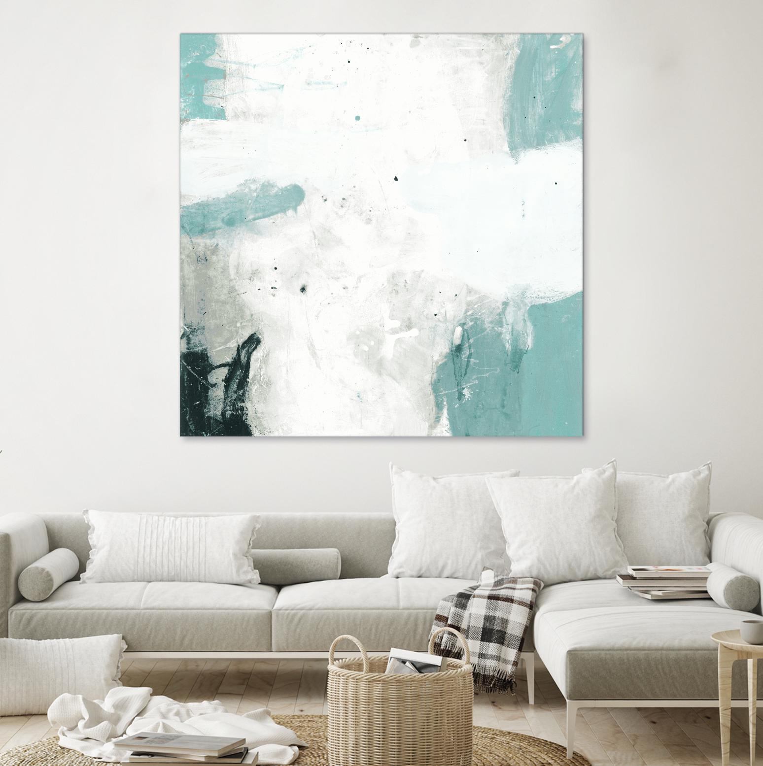 Interstellar F by JB Hall on GIANT ART - white abstract