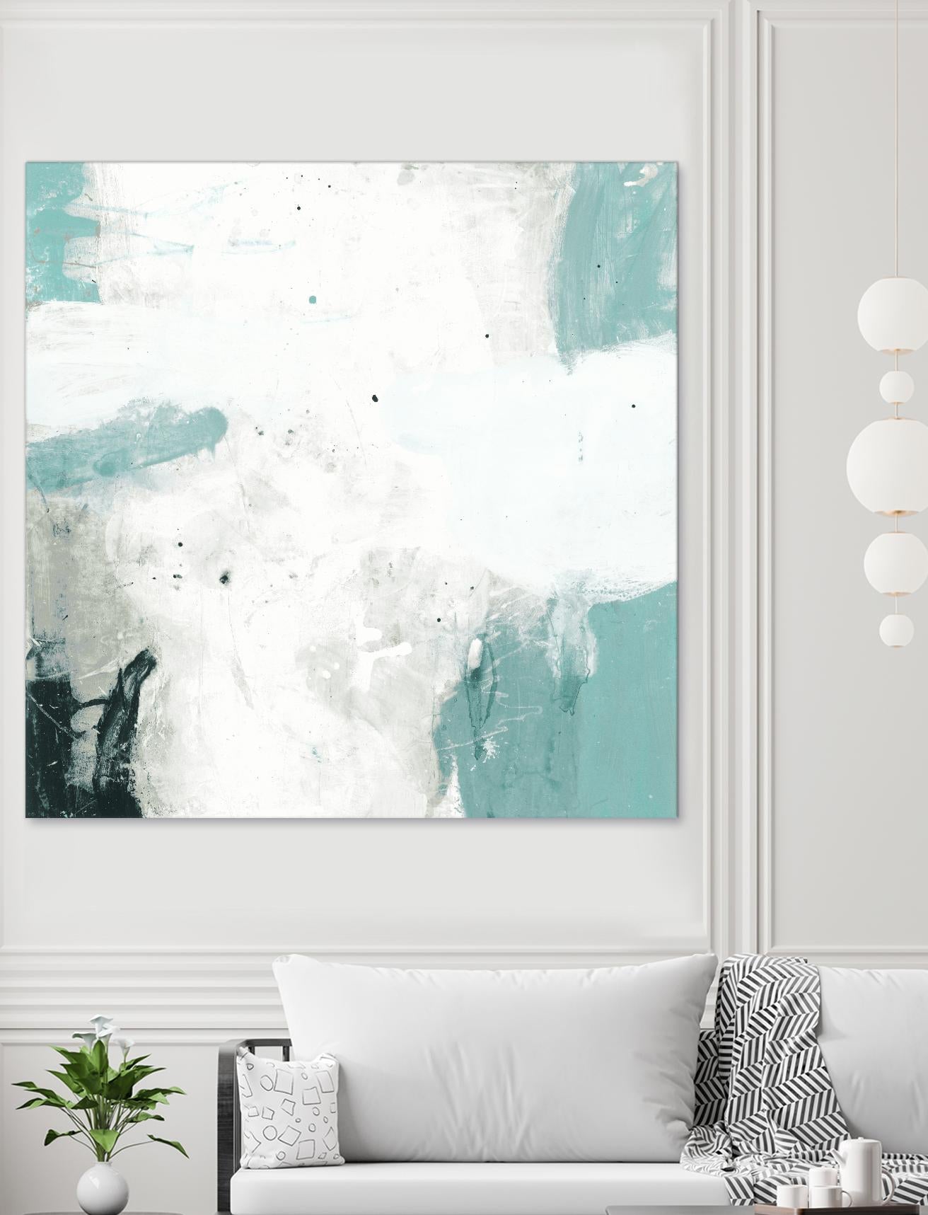 Interstellar F by JB Hall on GIANT ART - white abstract