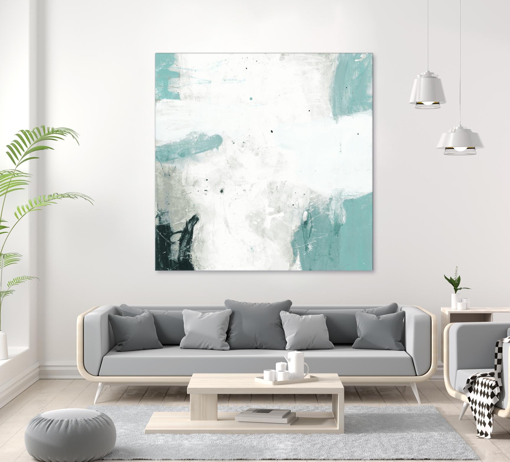 Interstellar F by JB Hall on GIANT ART - white abstract