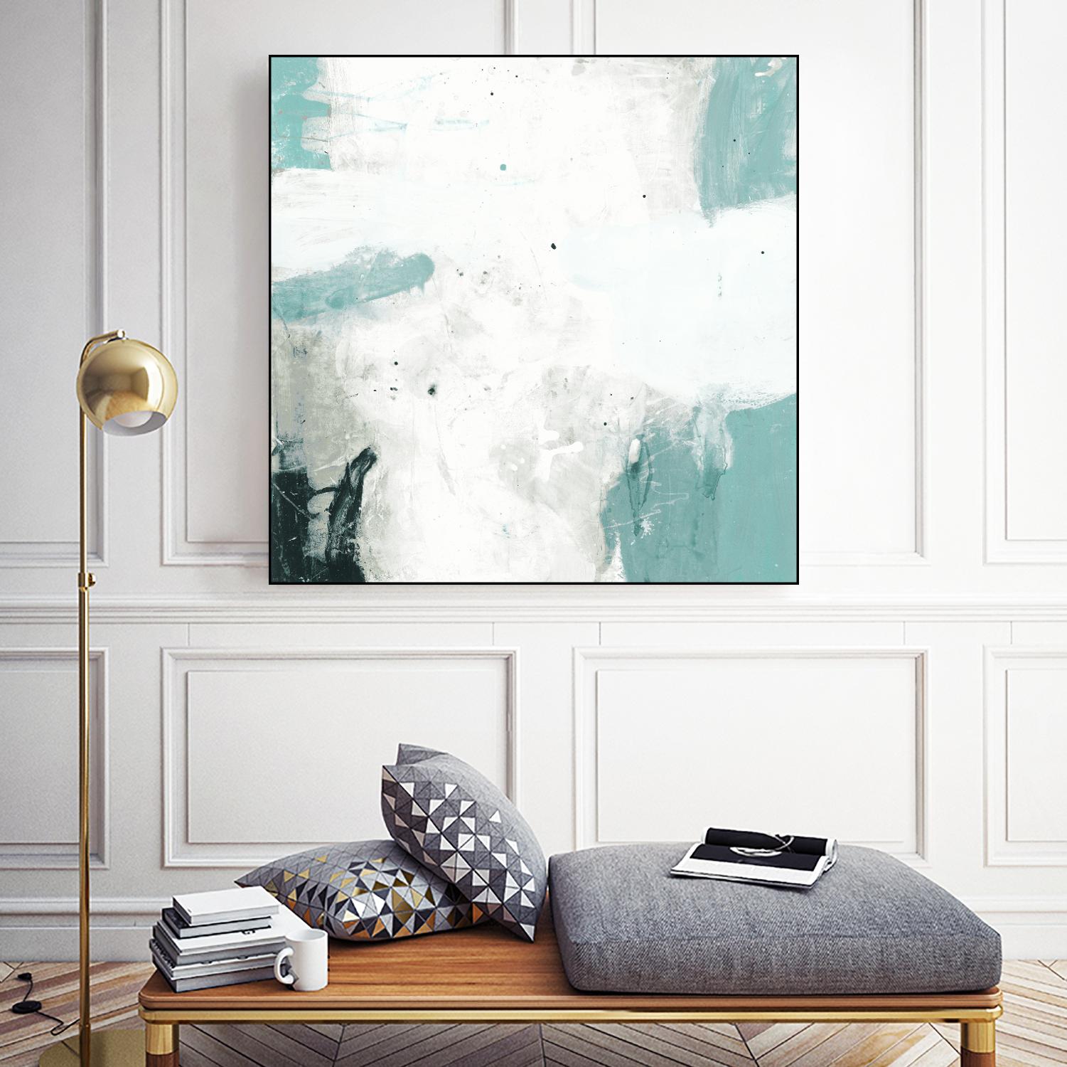 Interstellar F by JB Hall on GIANT ART - white abstract