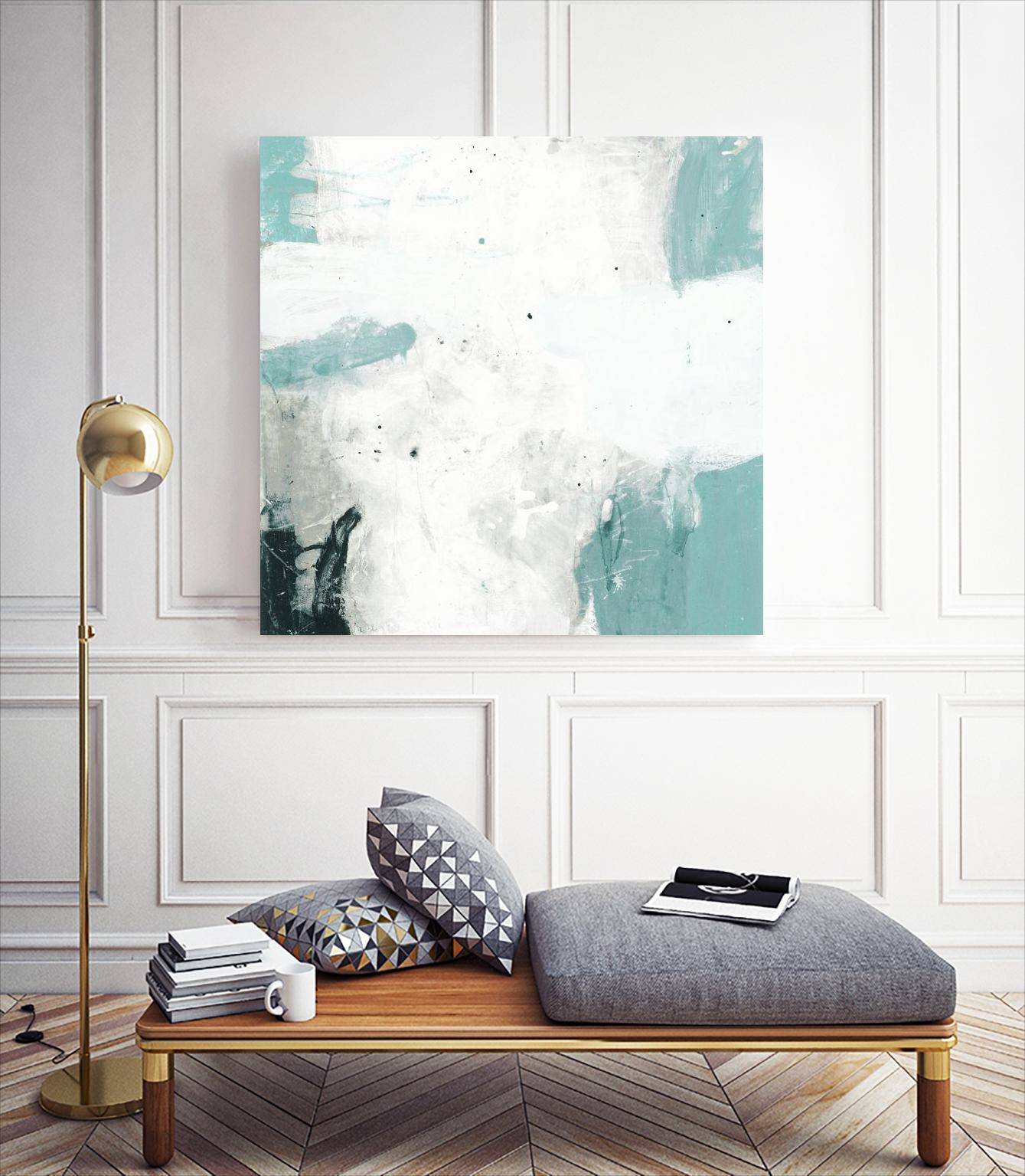 Interstellar F by JB Hall on GIANT ART - white abstract