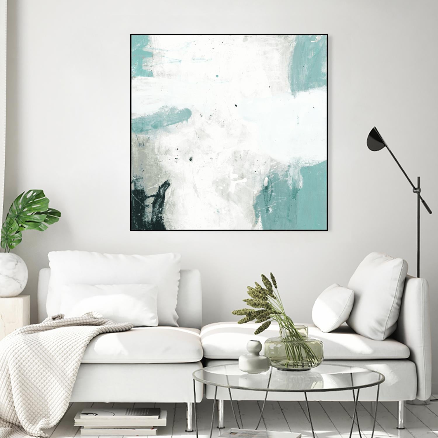 Interstellar F by JB Hall on GIANT ART - white abstract