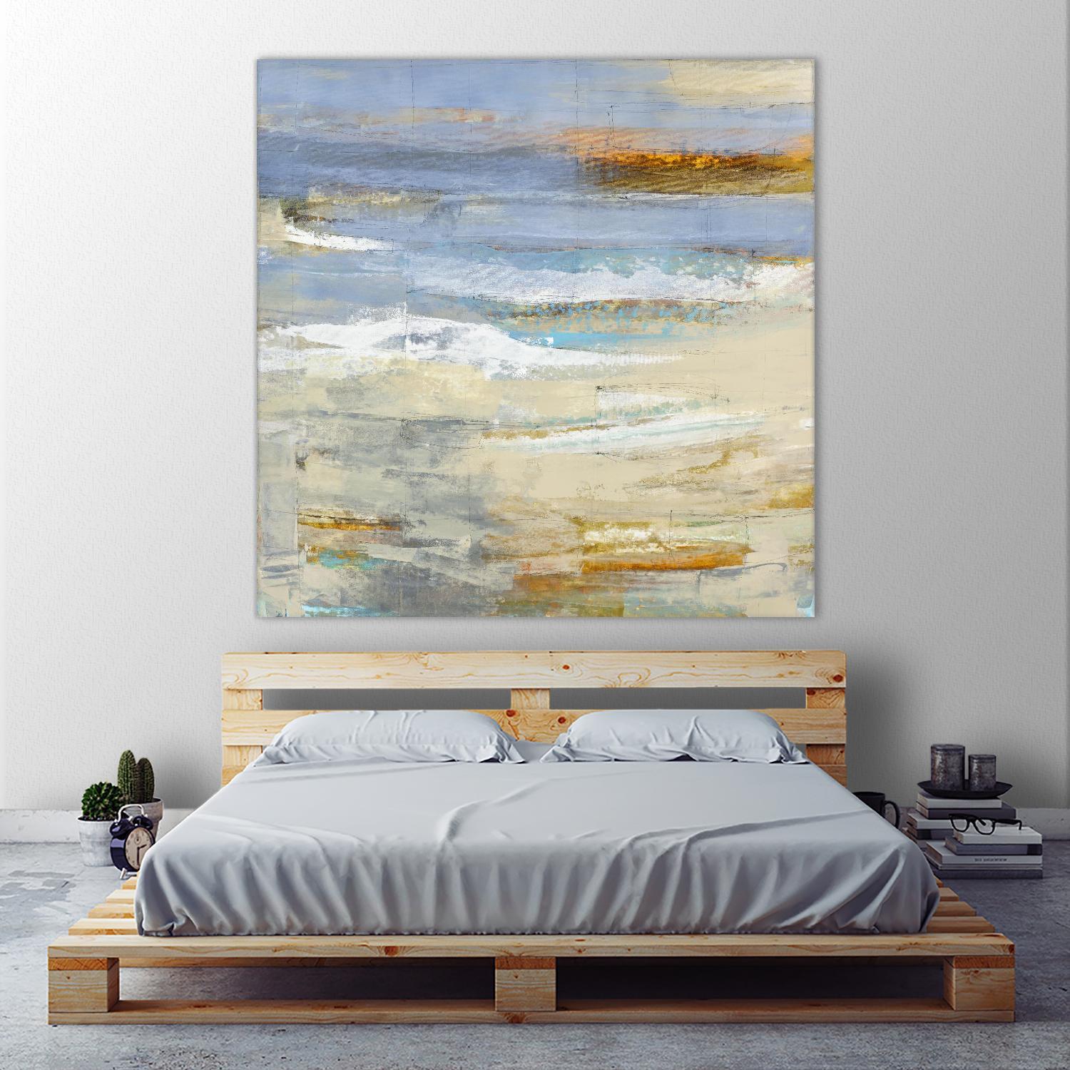 Chalcedony by Harris, Maeve Harris on GIANT ART - beige abstracts paint