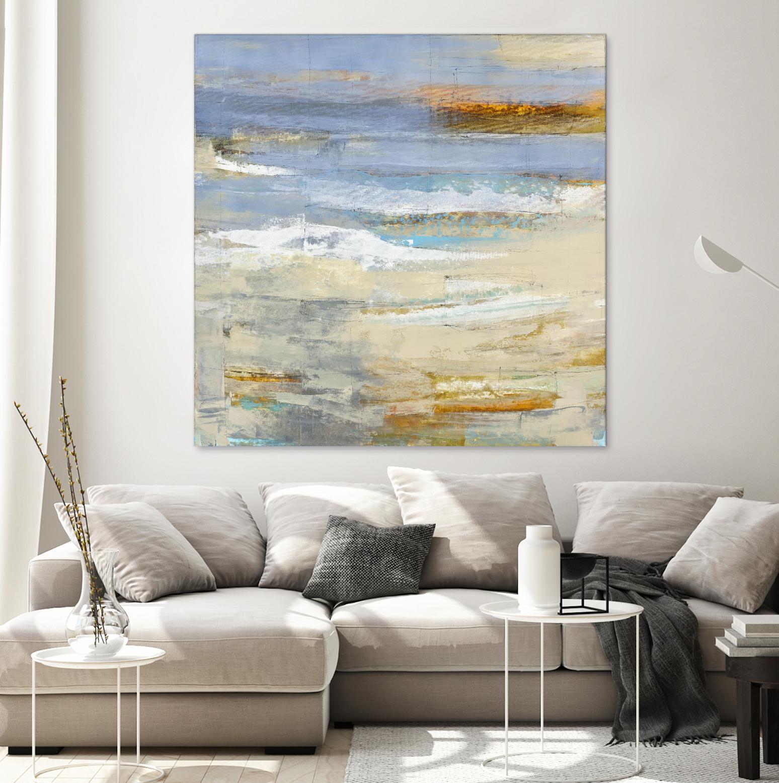 Chalcedony by Harris, Maeve Harris on GIANT ART - beige abstracts paint