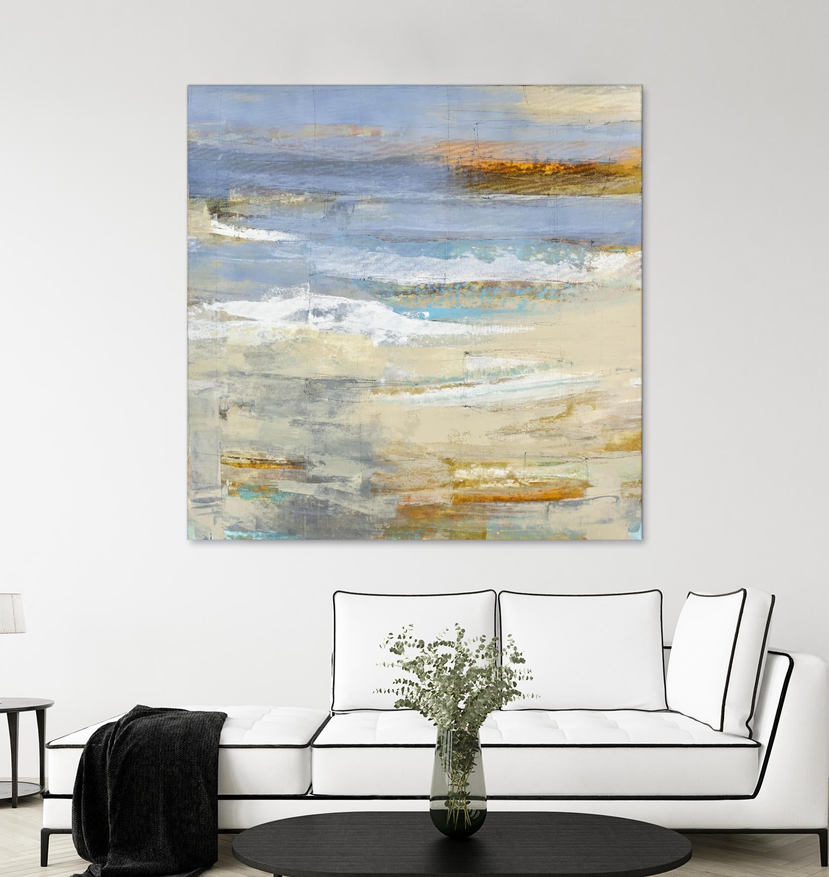 Chalcedony by Harris, Maeve Harris on GIANT ART - beige abstracts paint