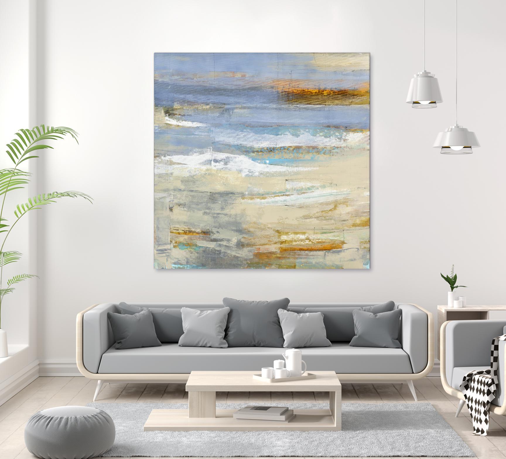 Chalcedony by Harris, Maeve Harris on GIANT ART - beige abstracts paint