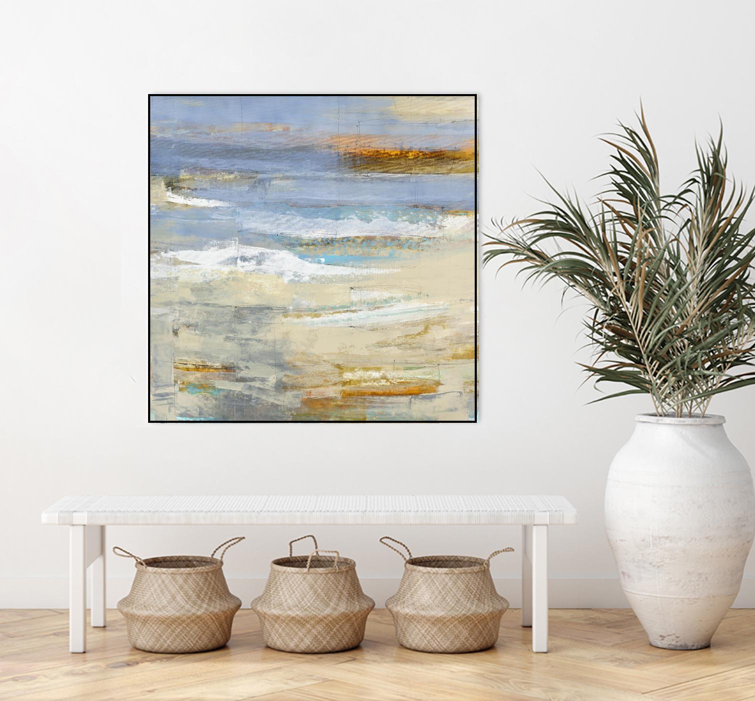 Chalcedony by Harris, Maeve Harris on GIANT ART - beige abstracts paint