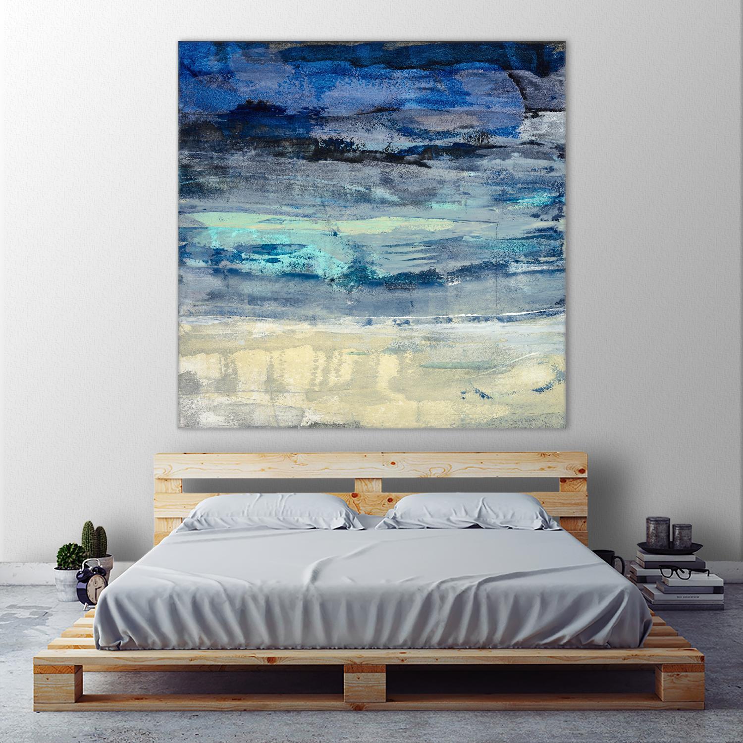 Sky Dream 1 by Maeve Harris on GIANT ART - blue abstract