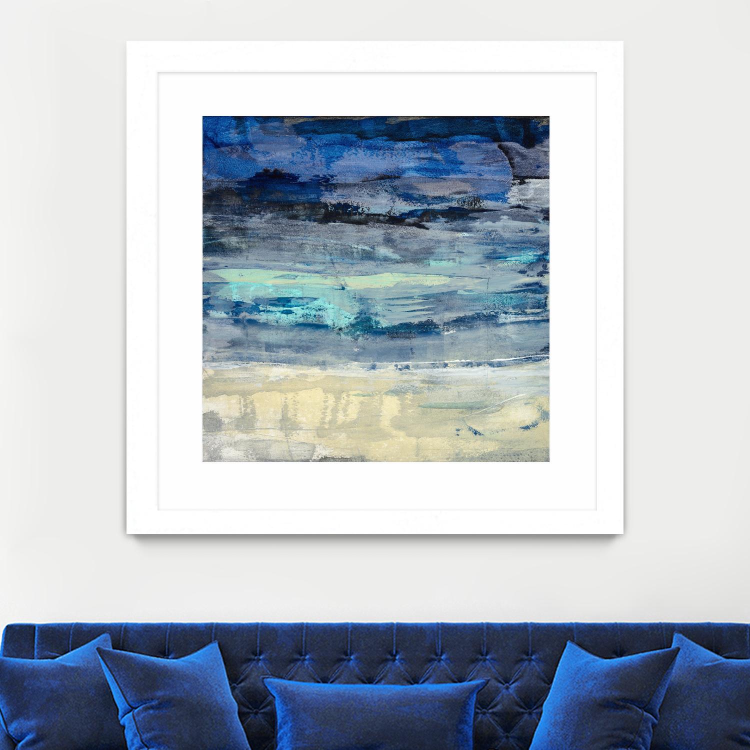 Sky Dream 1 by Maeve Harris on GIANT ART - blue abstract
