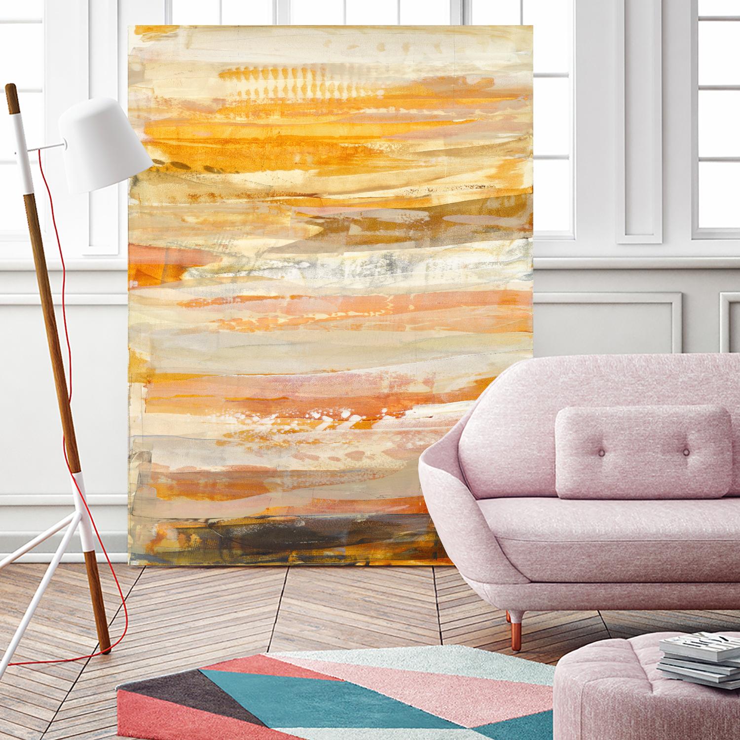 Sun Dream 2 by Maeve Harris on GIANT ART - orange abstract