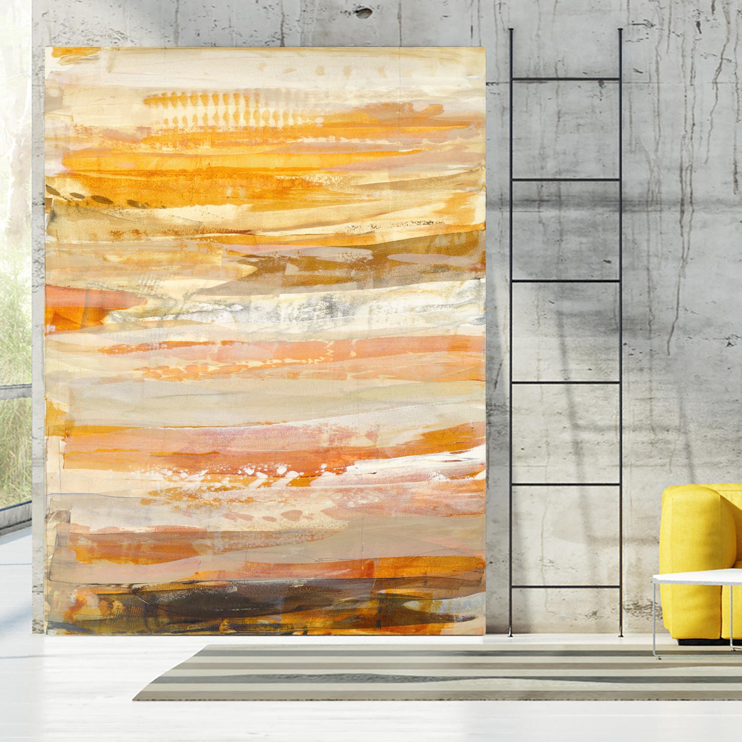 Sun Dream 2 by Maeve Harris on GIANT ART - orange abstract