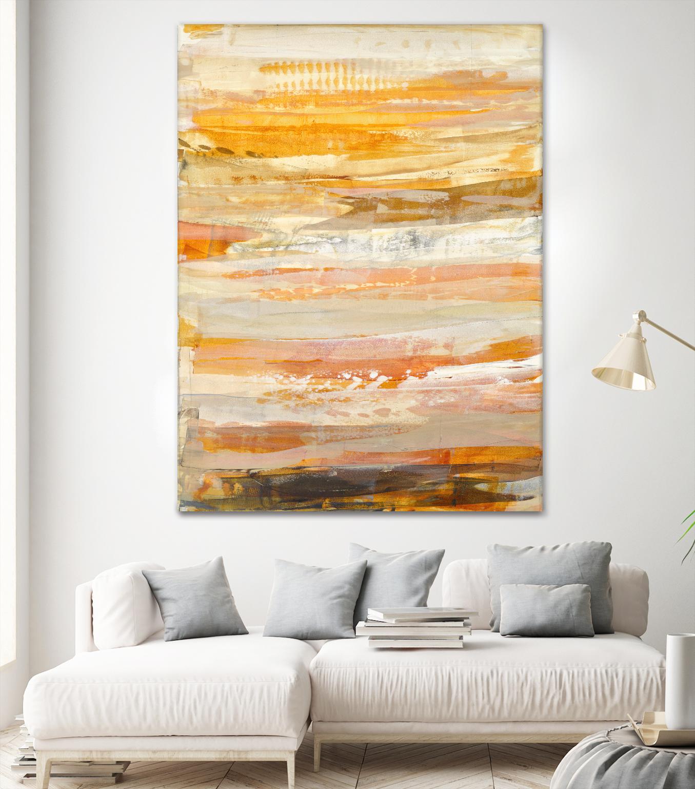Sun Dream 2 by Maeve Harris on GIANT ART - orange abstract