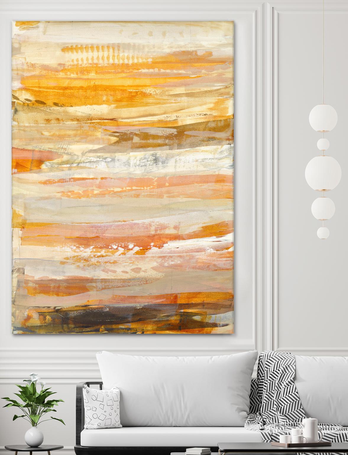 Sun Dream 2 by Maeve Harris on GIANT ART - orange abstract