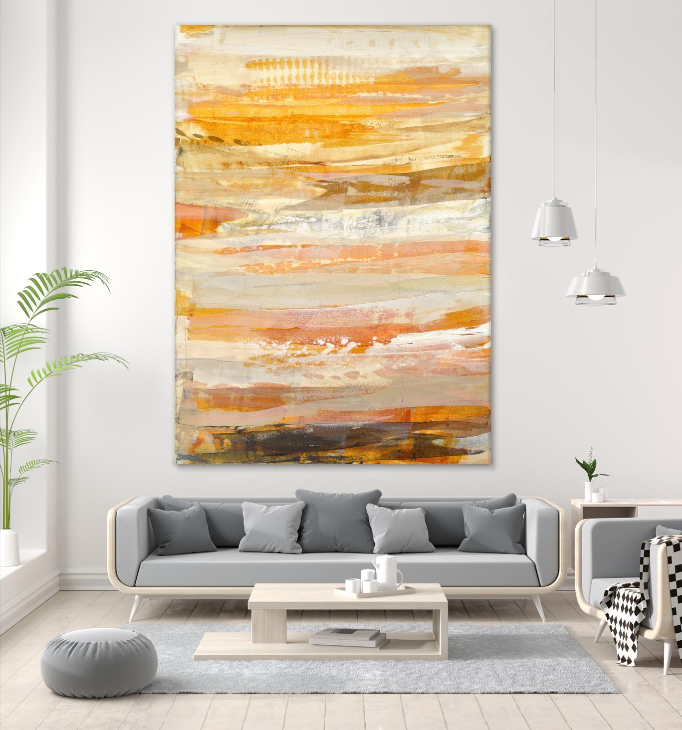 Sun Dream 2 by Maeve Harris on GIANT ART - orange abstract