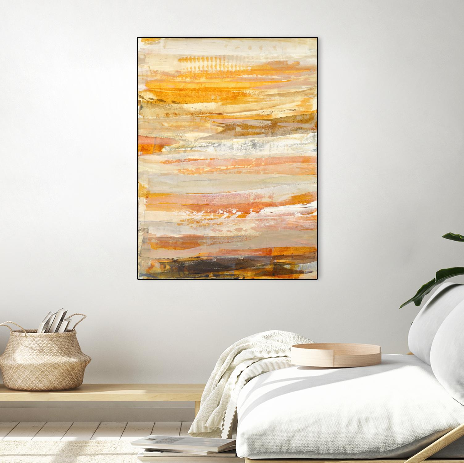 Sun Dream 2 by Maeve Harris on GIANT ART - orange abstract