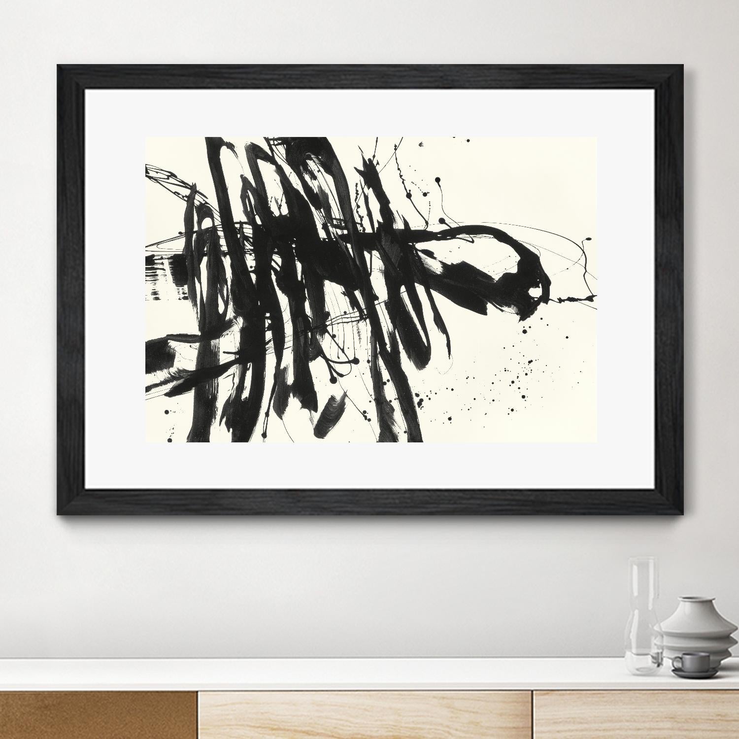 Marked 3 by Paul Ngo on GIANT ART - white black & white