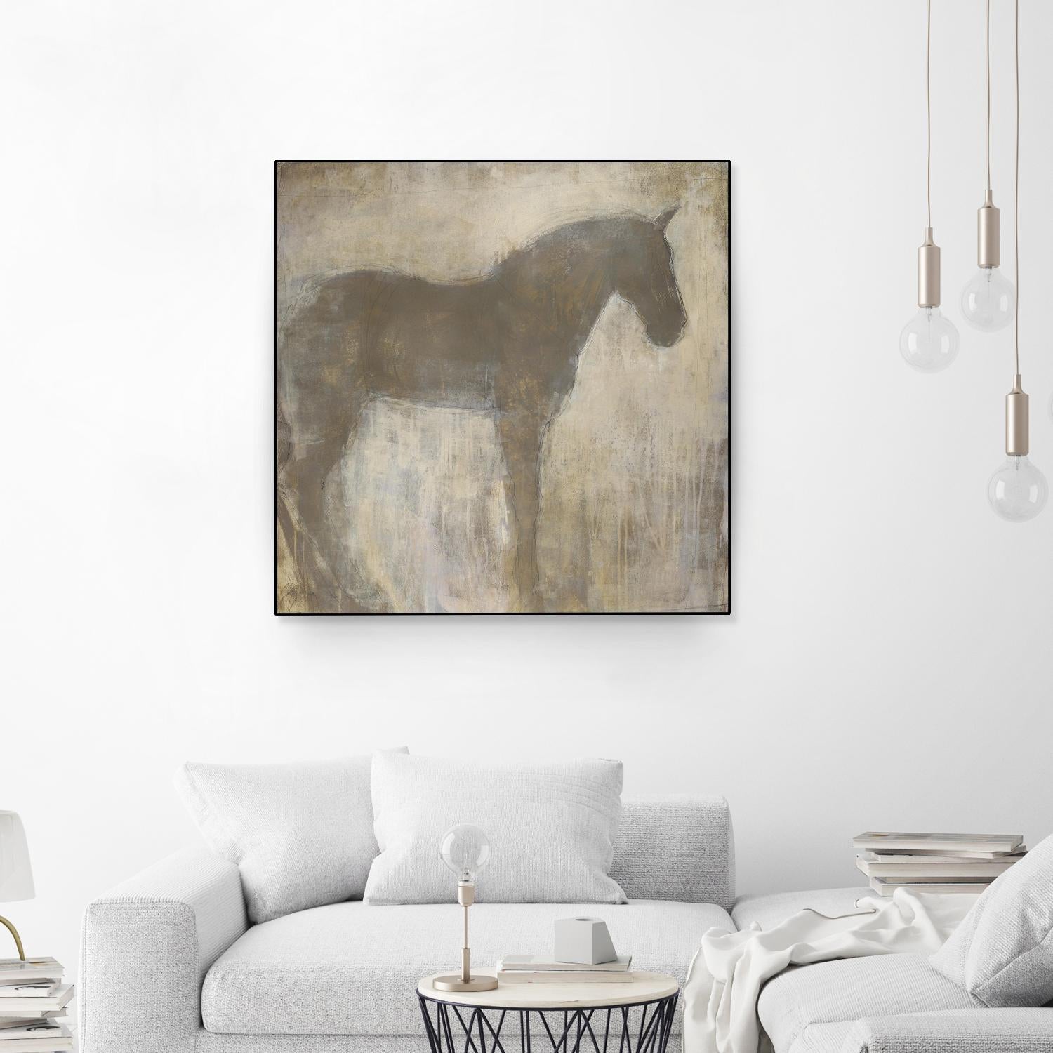Equine Imprint 1 by Harris, Maeve Harris on GIANT ART - beige animals horse