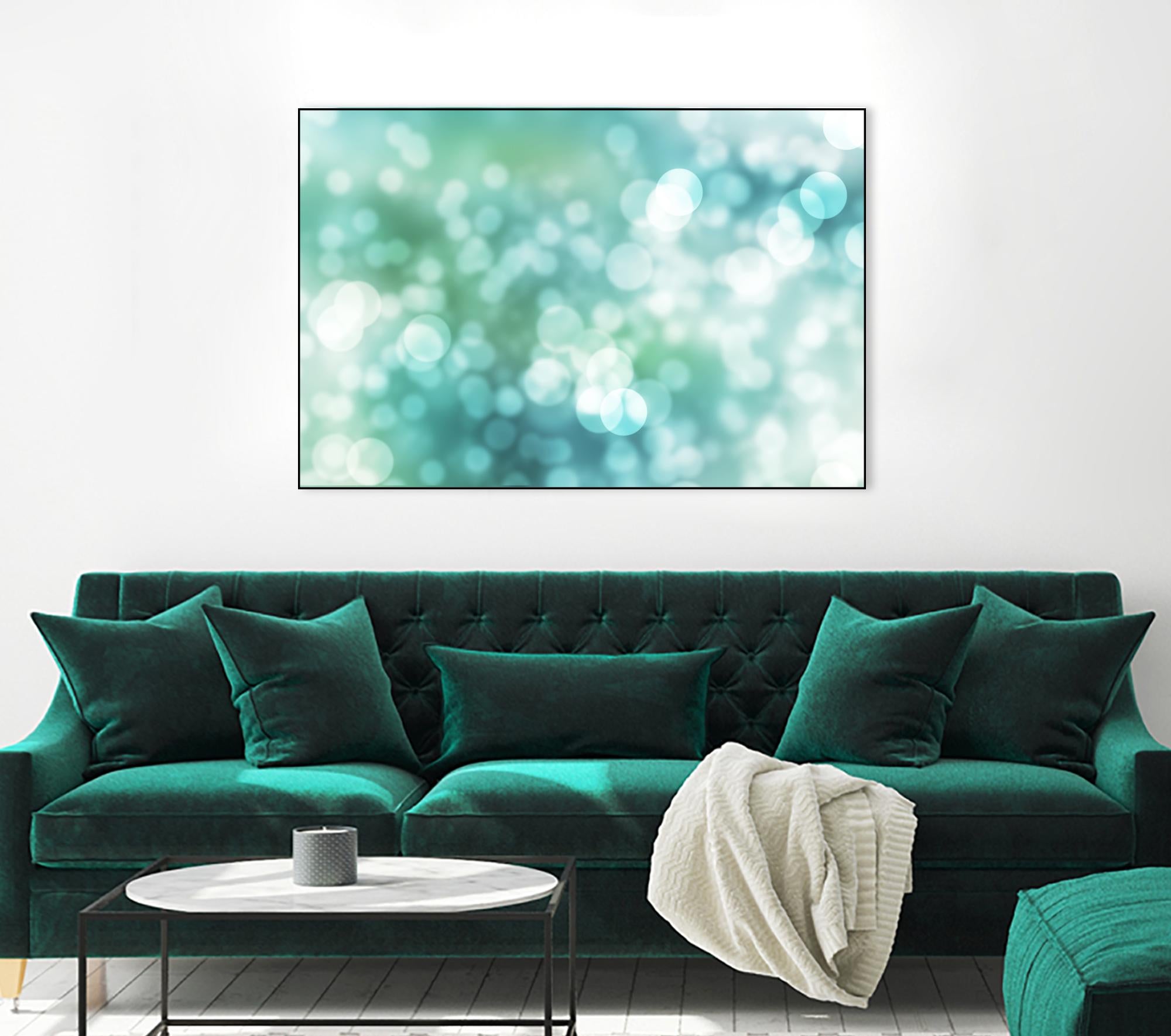 Dreamy Bokeh Seascape by THE Studio on GIANT ART - white abstract