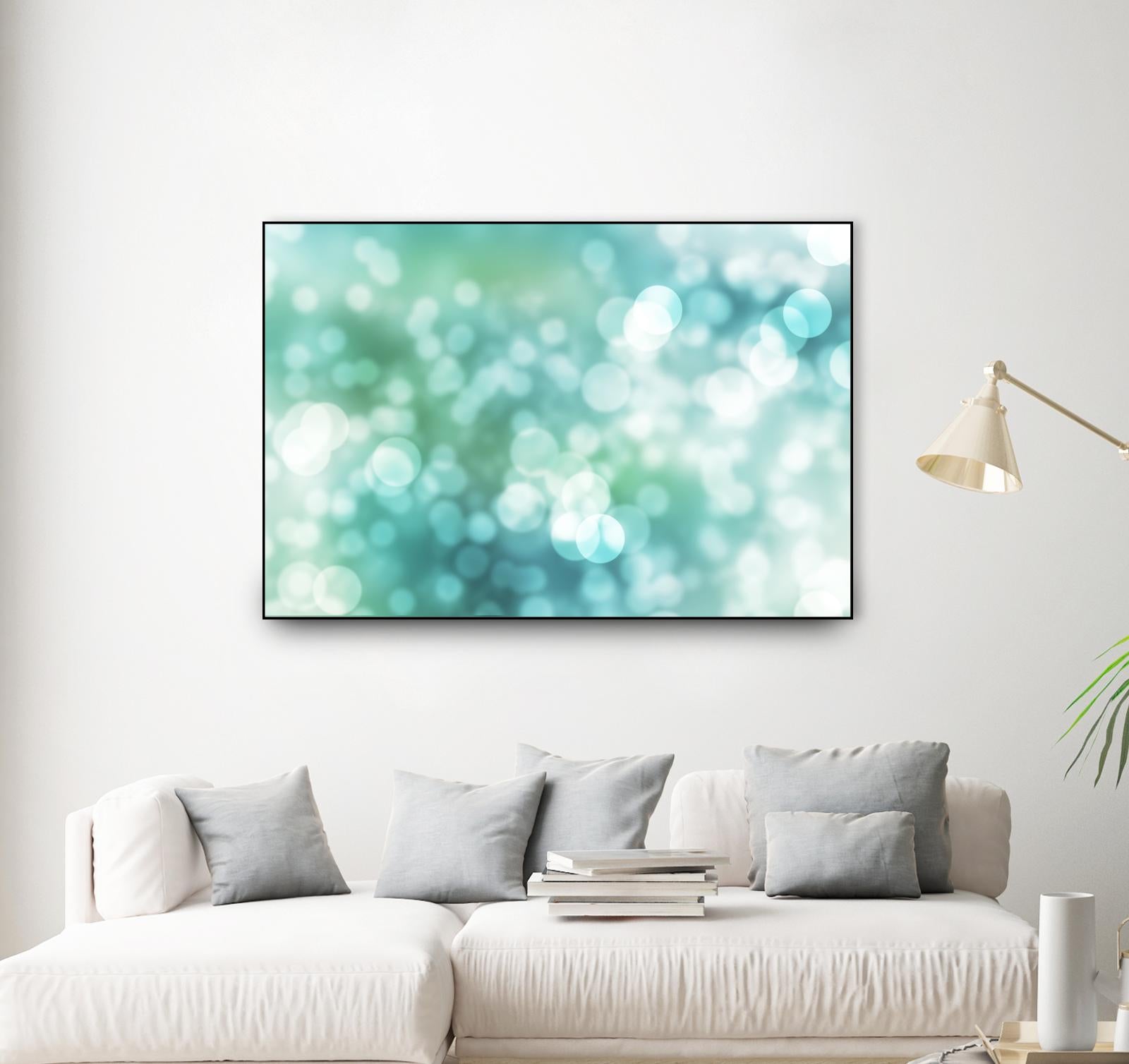 Dreamy Bokeh Seascape by THE Studio on GIANT ART - white abstract