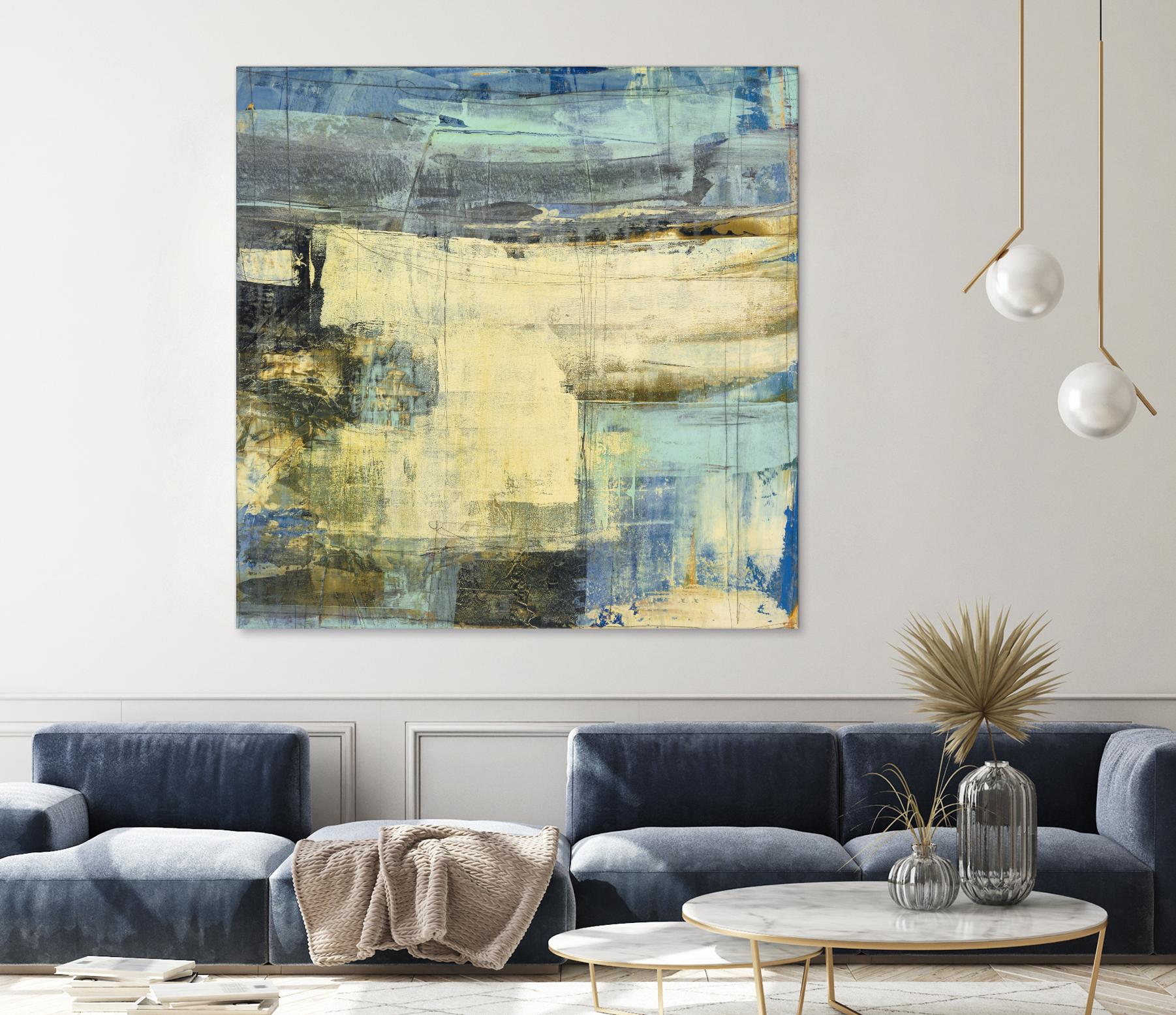 Primary Jetty 2 by Maeve Harris on GIANT ART - beige abstract