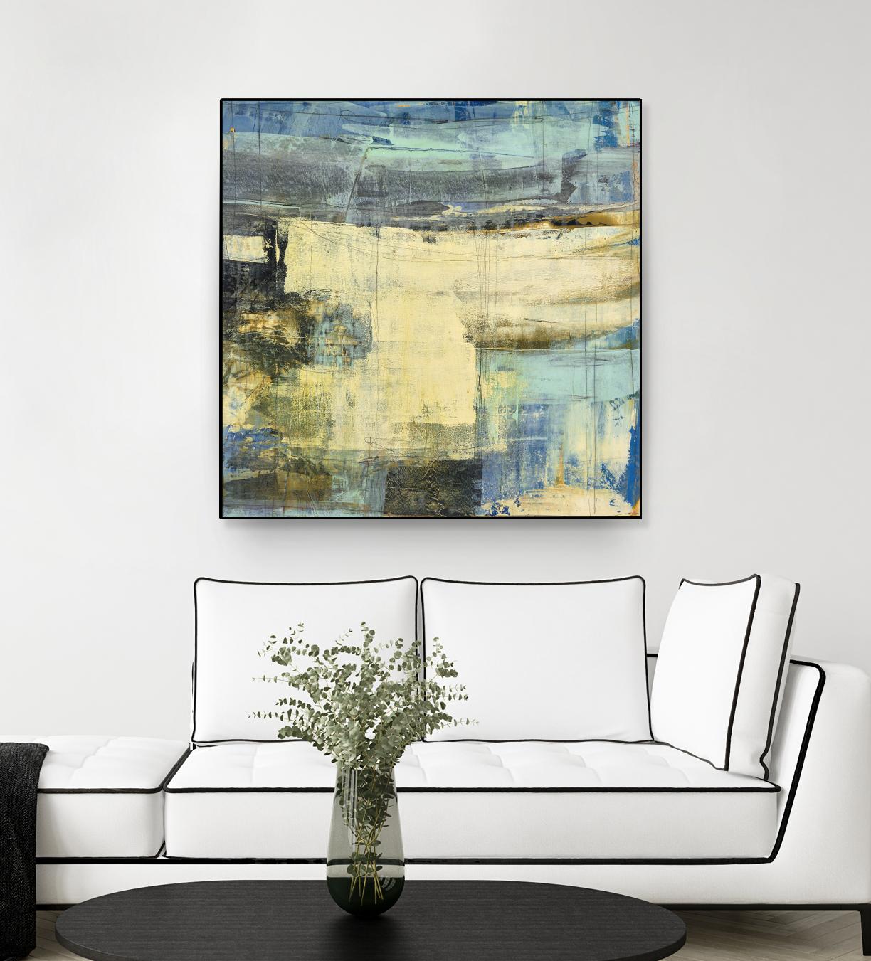 Primary Jetty 2 by Maeve Harris on GIANT ART - beige abstract