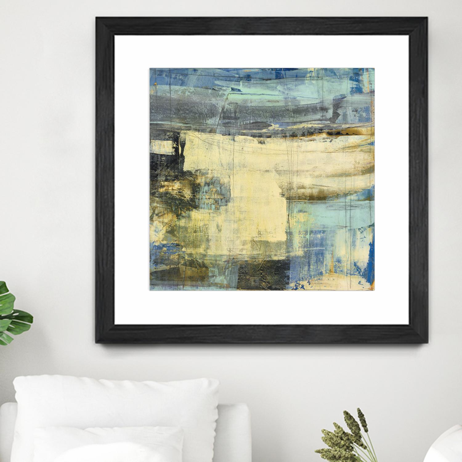 Primary Jetty 2 by Maeve Harris on GIANT ART - beige abstract