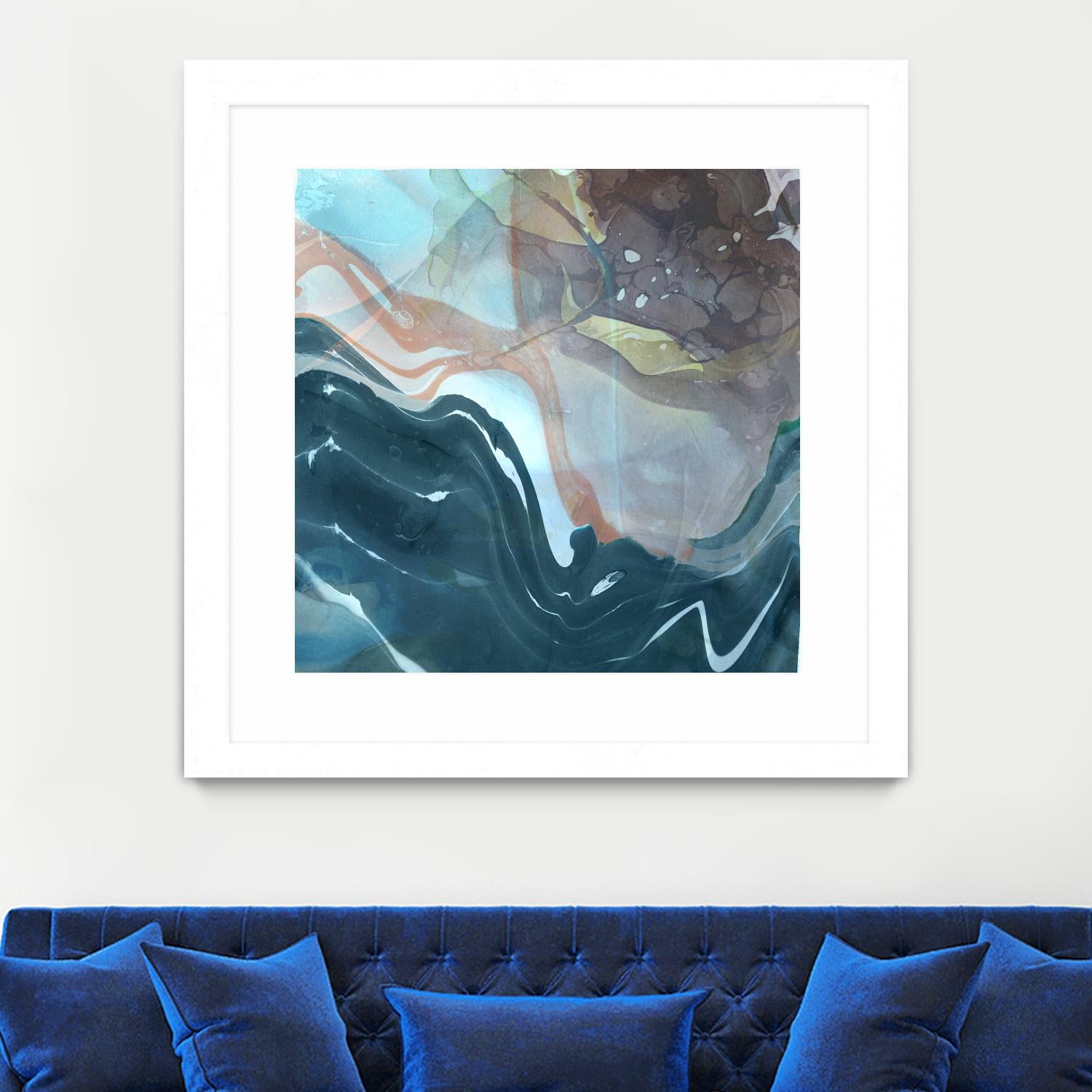 Coastal by THE Studio on GIANT ART - brown abstract