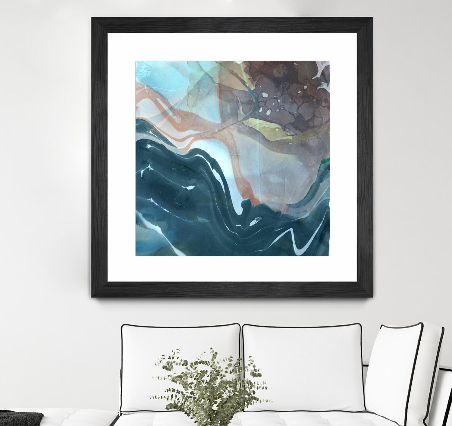 Coastal by THE Studio on GIANT ART - brown abstract