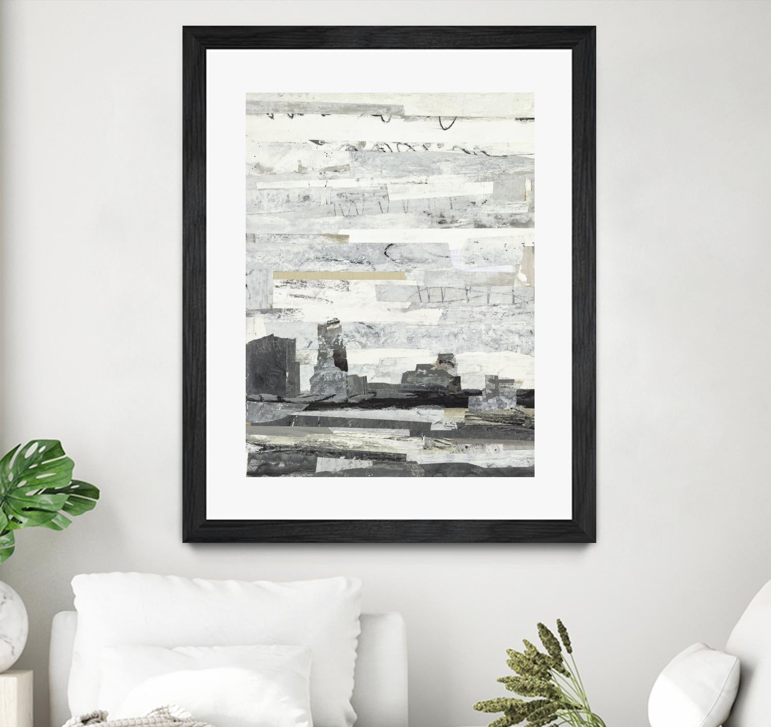 Linear Progression 3 by Kyle Goderwis on GIANT ART - grey abstract