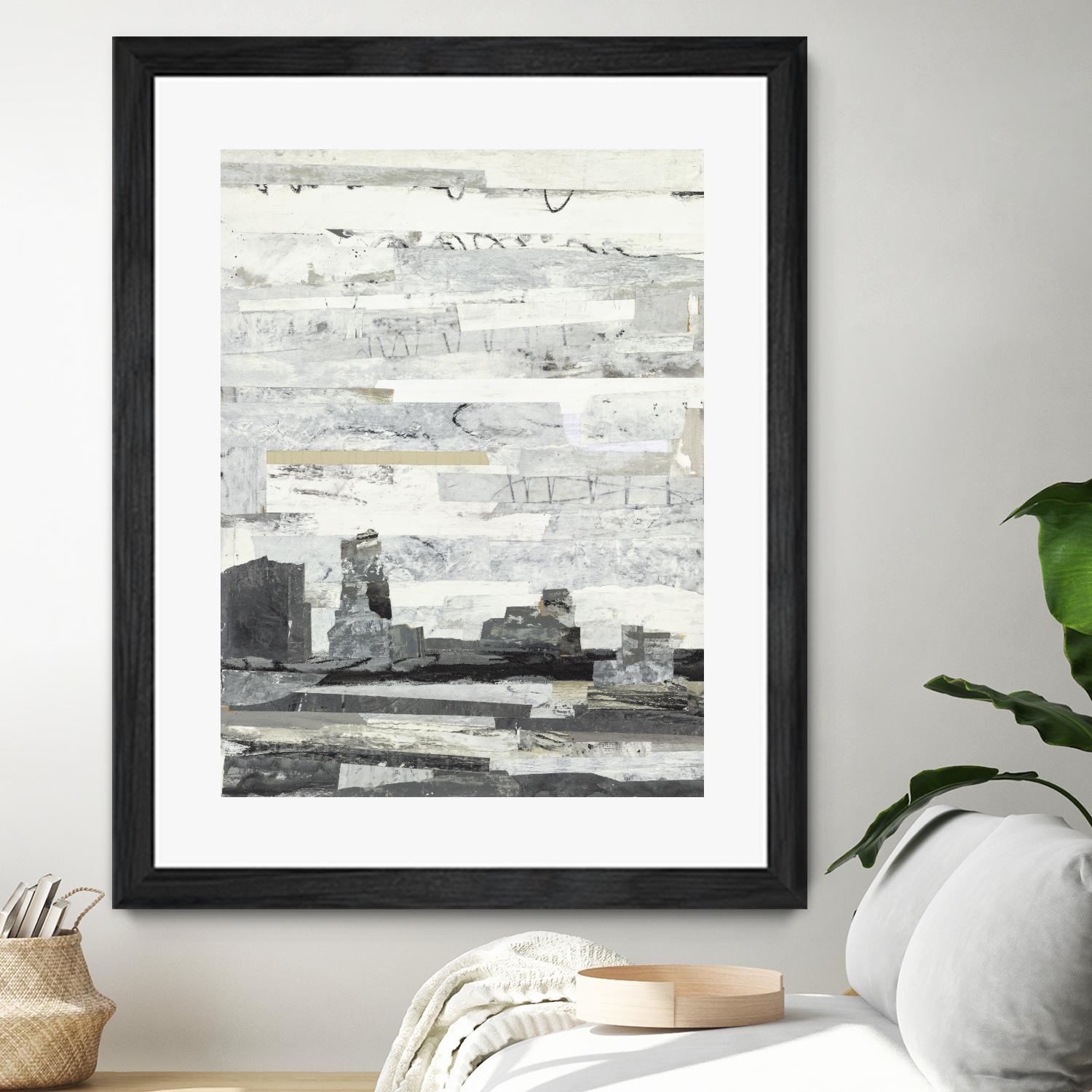 Linear Progression 3 by Kyle Goderwis on GIANT ART - grey abstract