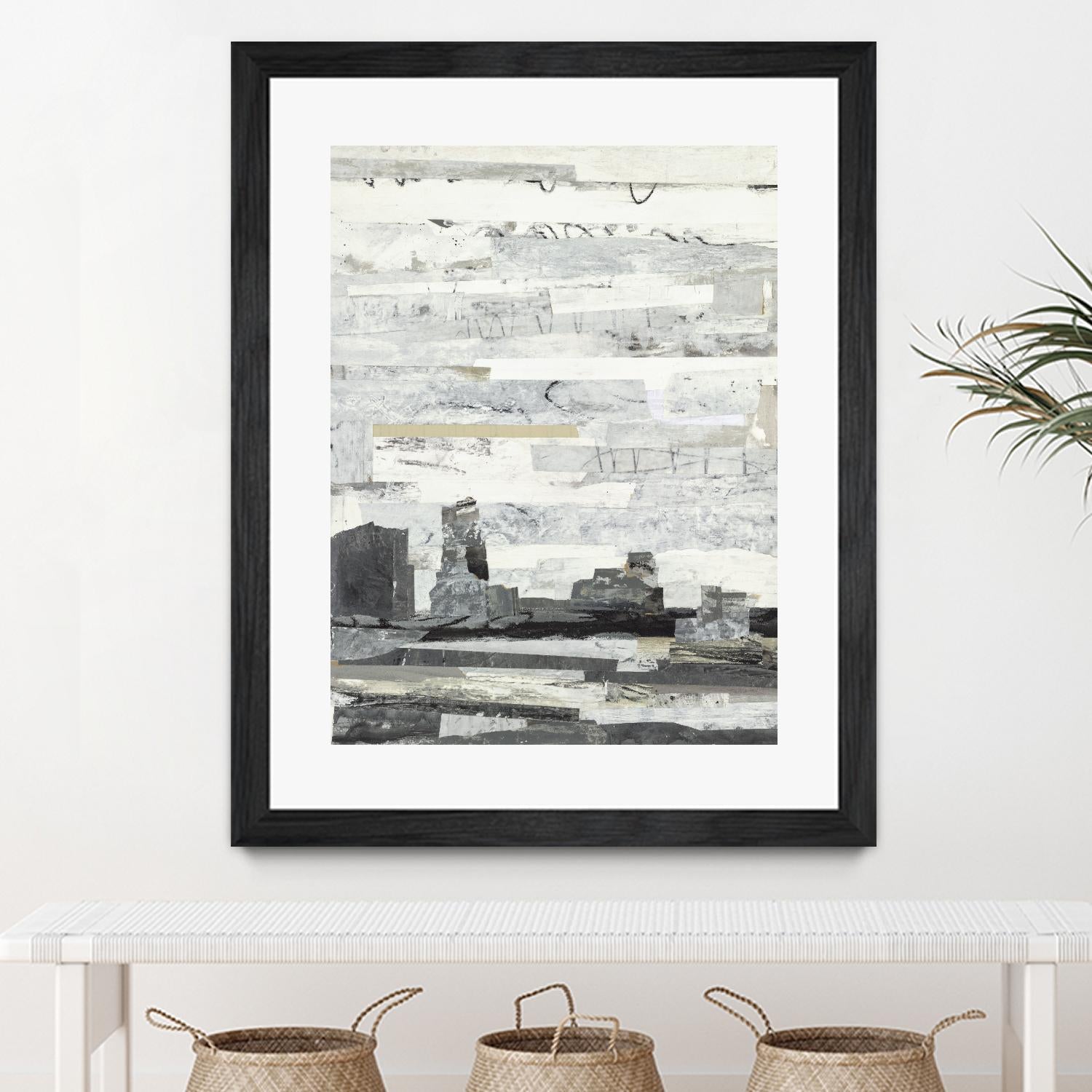 Linear Progression 3 by Kyle Goderwis on GIANT ART - grey abstract