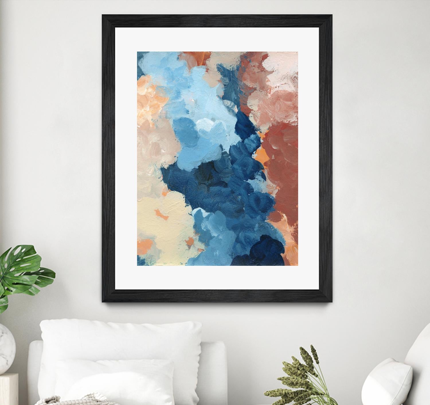 Untitled by KG Studio on GIANT ART - beige abstracts painterly