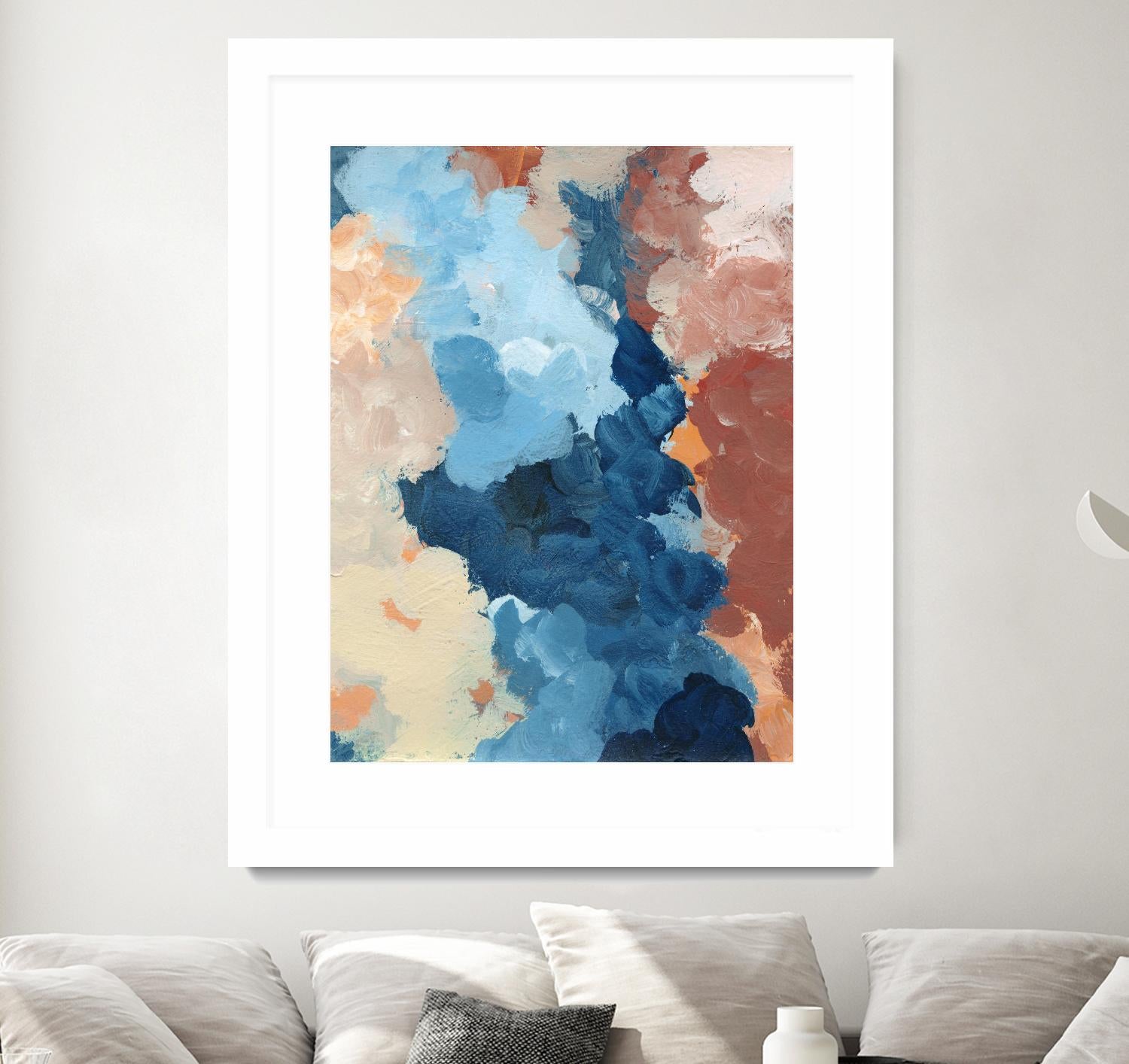 Untitled by KG Studio on GIANT ART - beige abstracts painterly