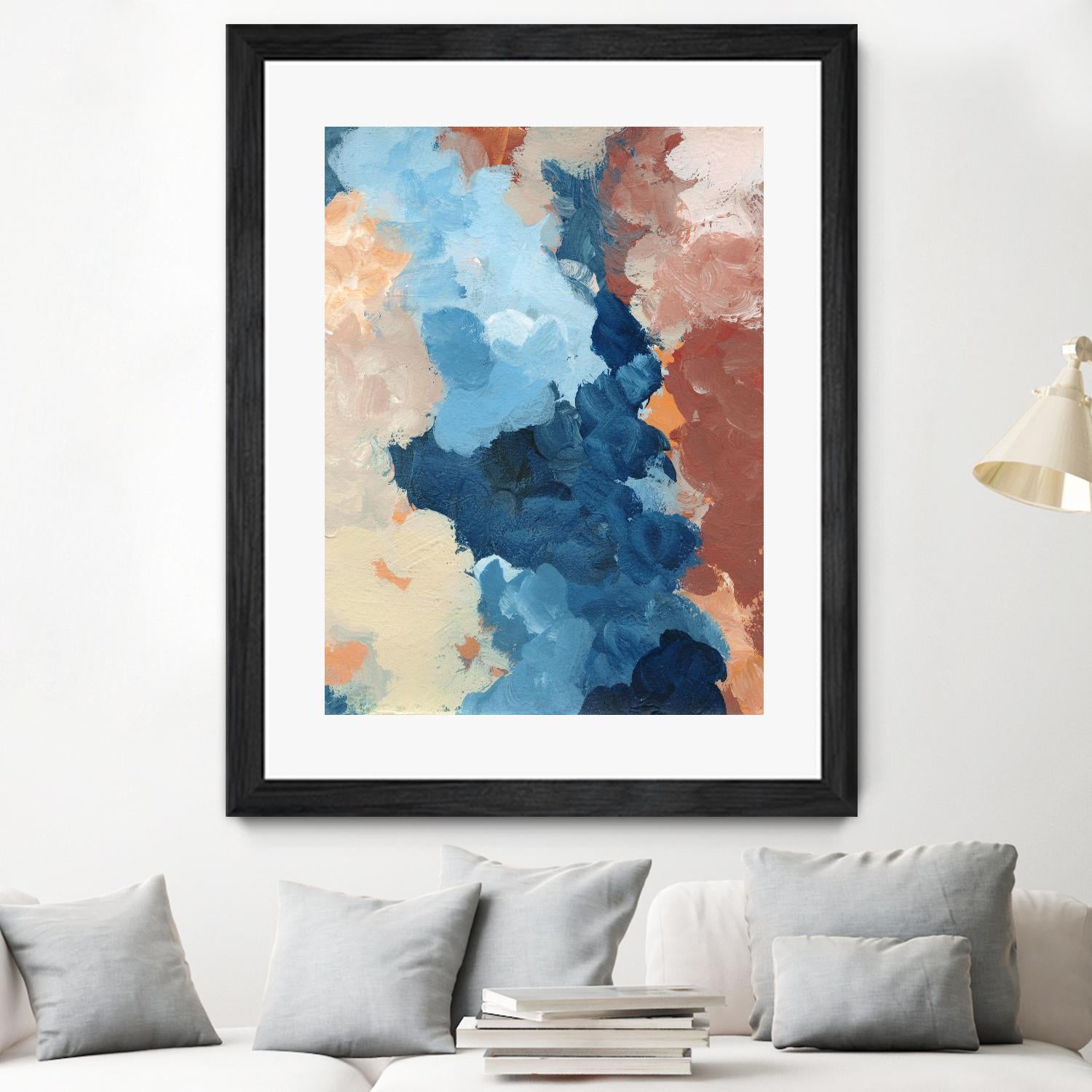 Untitled by KG Studio on GIANT ART - beige abstracts painterly