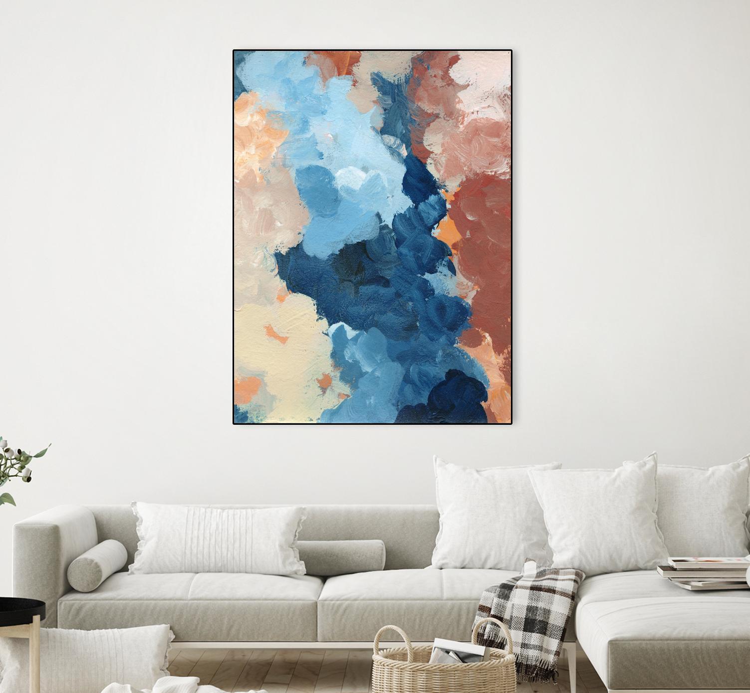 Untitled by KG Studio on GIANT ART - beige abstracts painterly