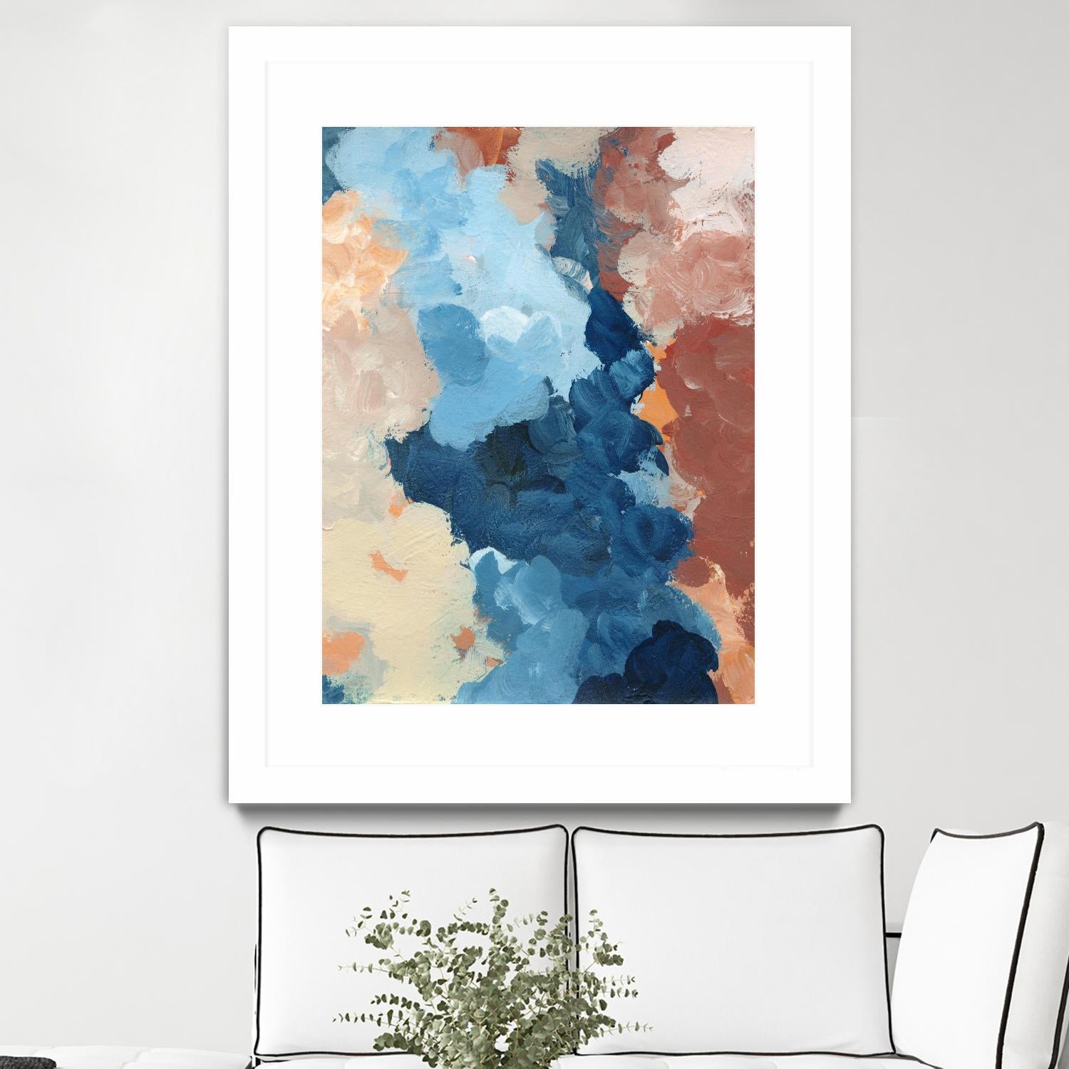 Untitled by KG Studio on GIANT ART - beige abstracts painterly