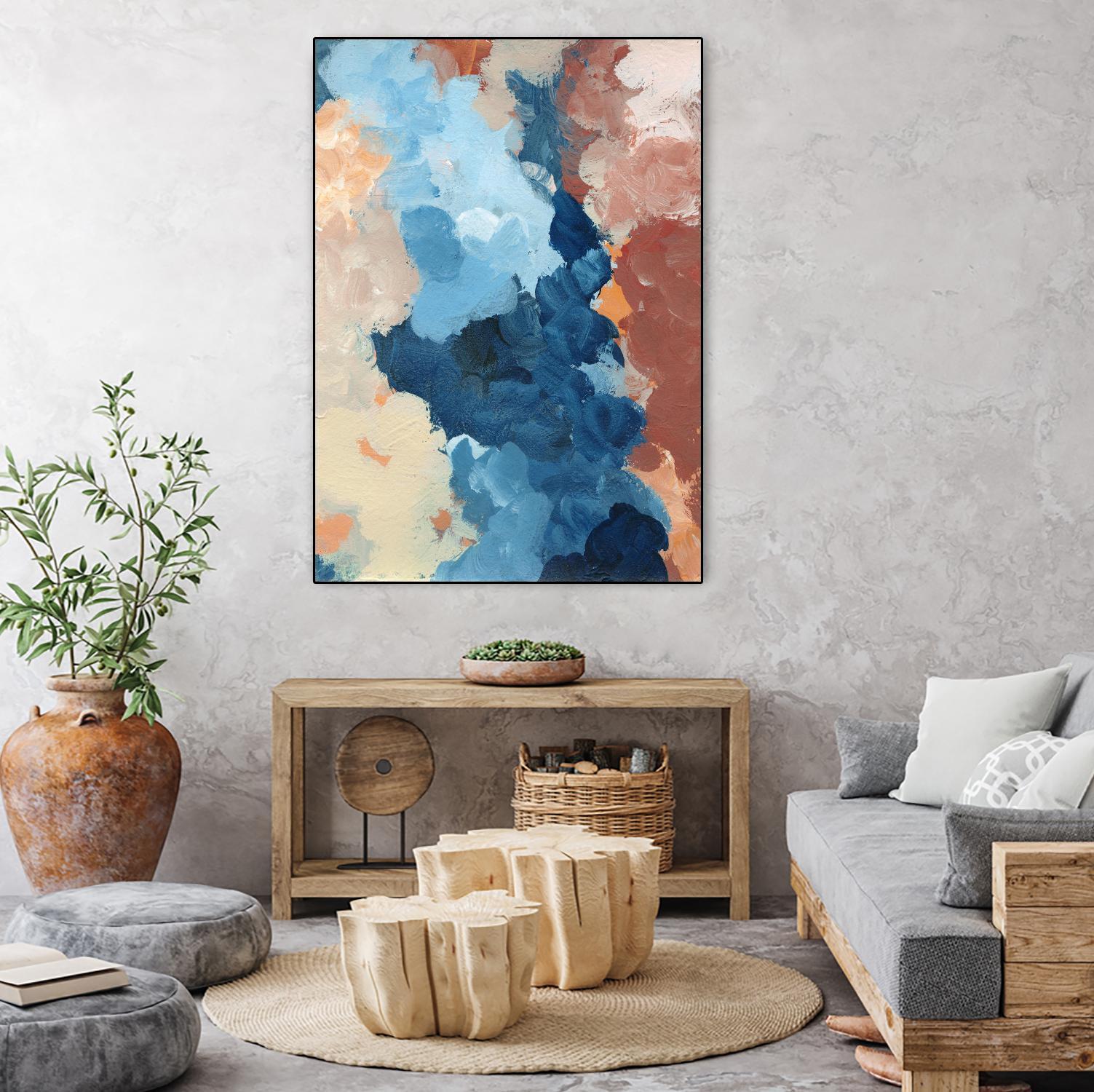 Untitled by KG Studio on GIANT ART - beige abstracts painterly