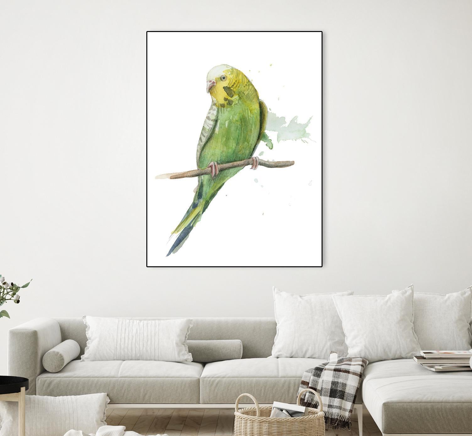 Bird 2 by Harvey, Brenna Harvey on GIANT ART - brown animals bird