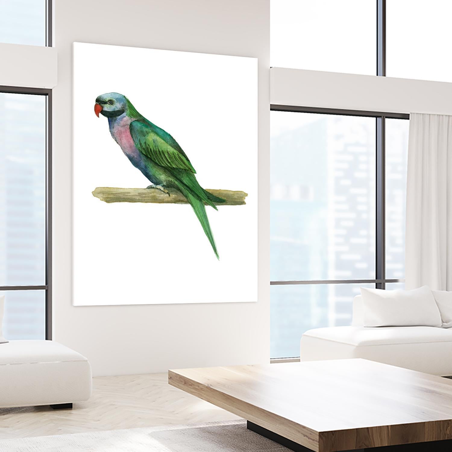 Bird 4 by Harvey, Brenna Harvey on GIANT ART - blue animals bird