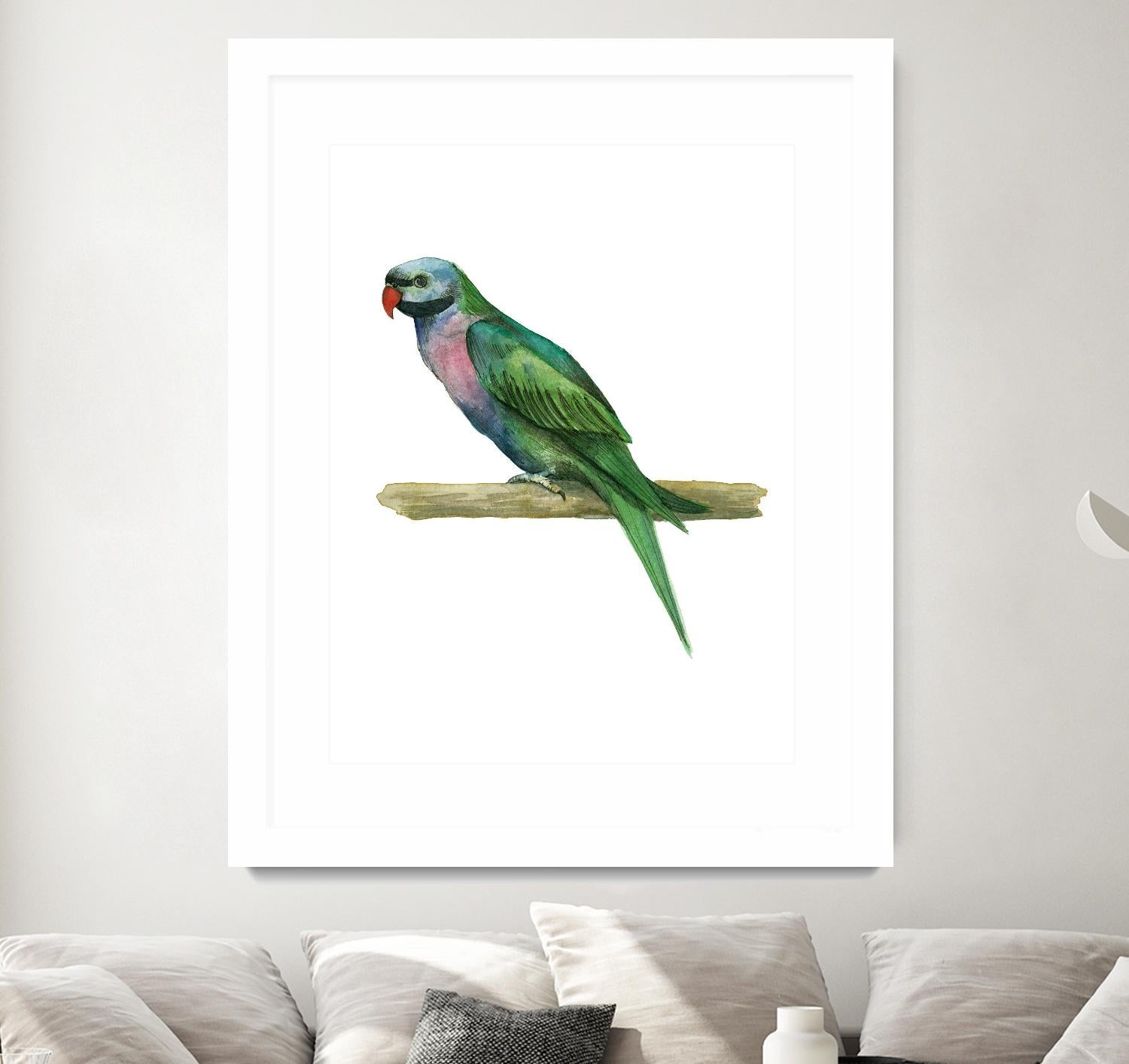 Bird 4 by Harvey, Brenna Harvey on GIANT ART - green animal bird