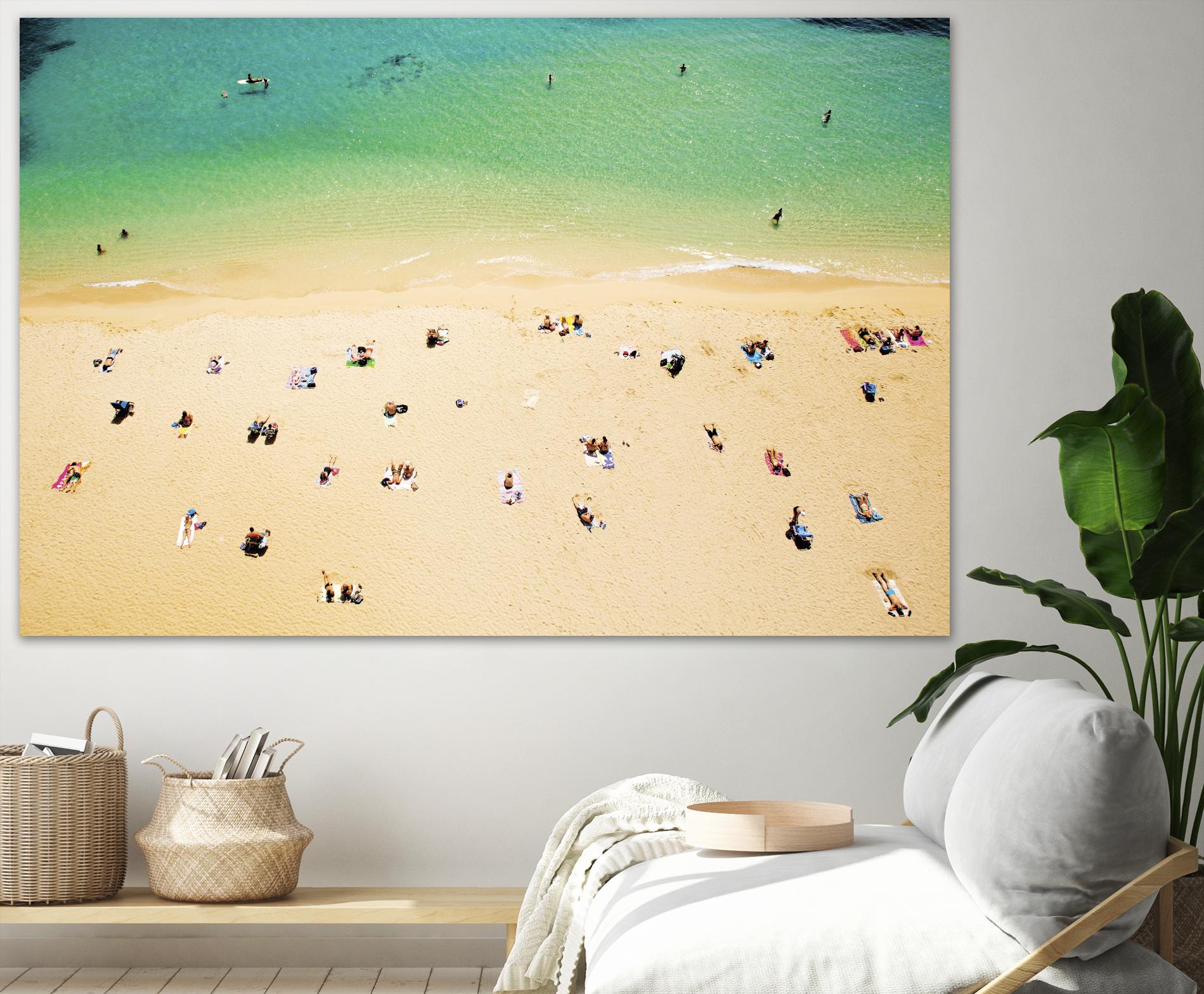 Kaimana Beach by Shawn Frederick on GIANT ART - beige tropical