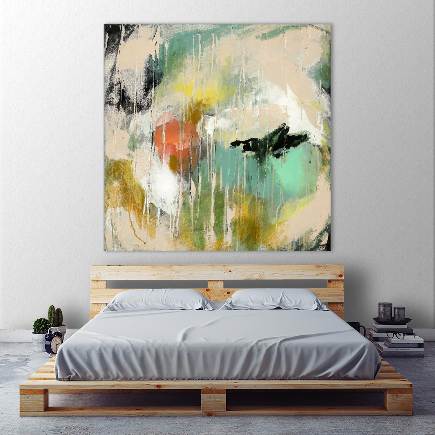 Tunnel Vision 2 by Brenna Harvey on GIANT ART - red contemporary