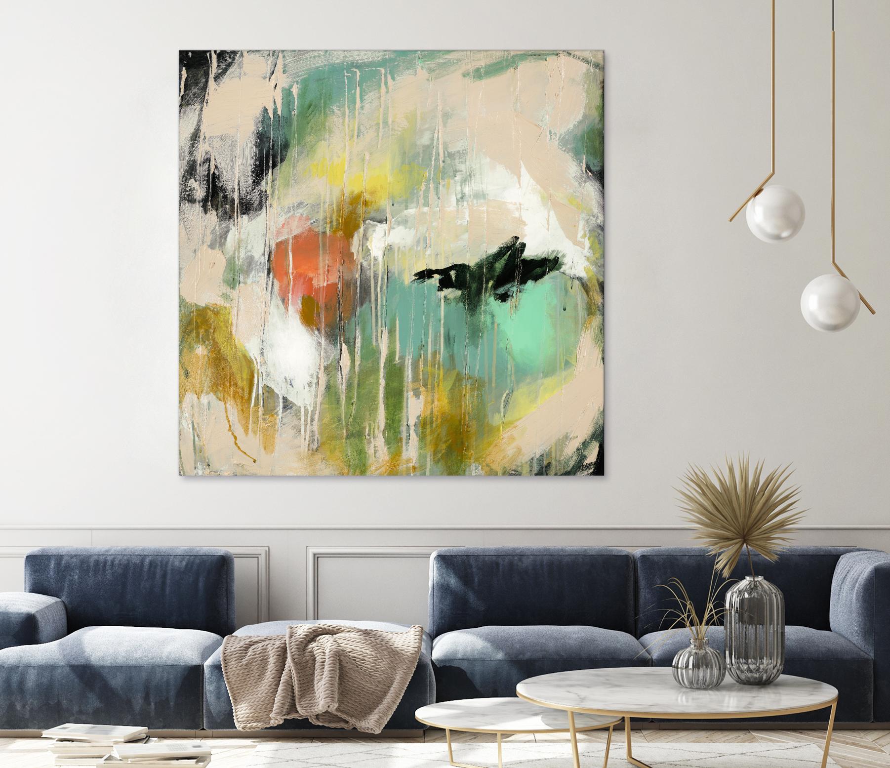 Tunnel Vision 2 by Brenna Harvey on GIANT ART - red contemporary