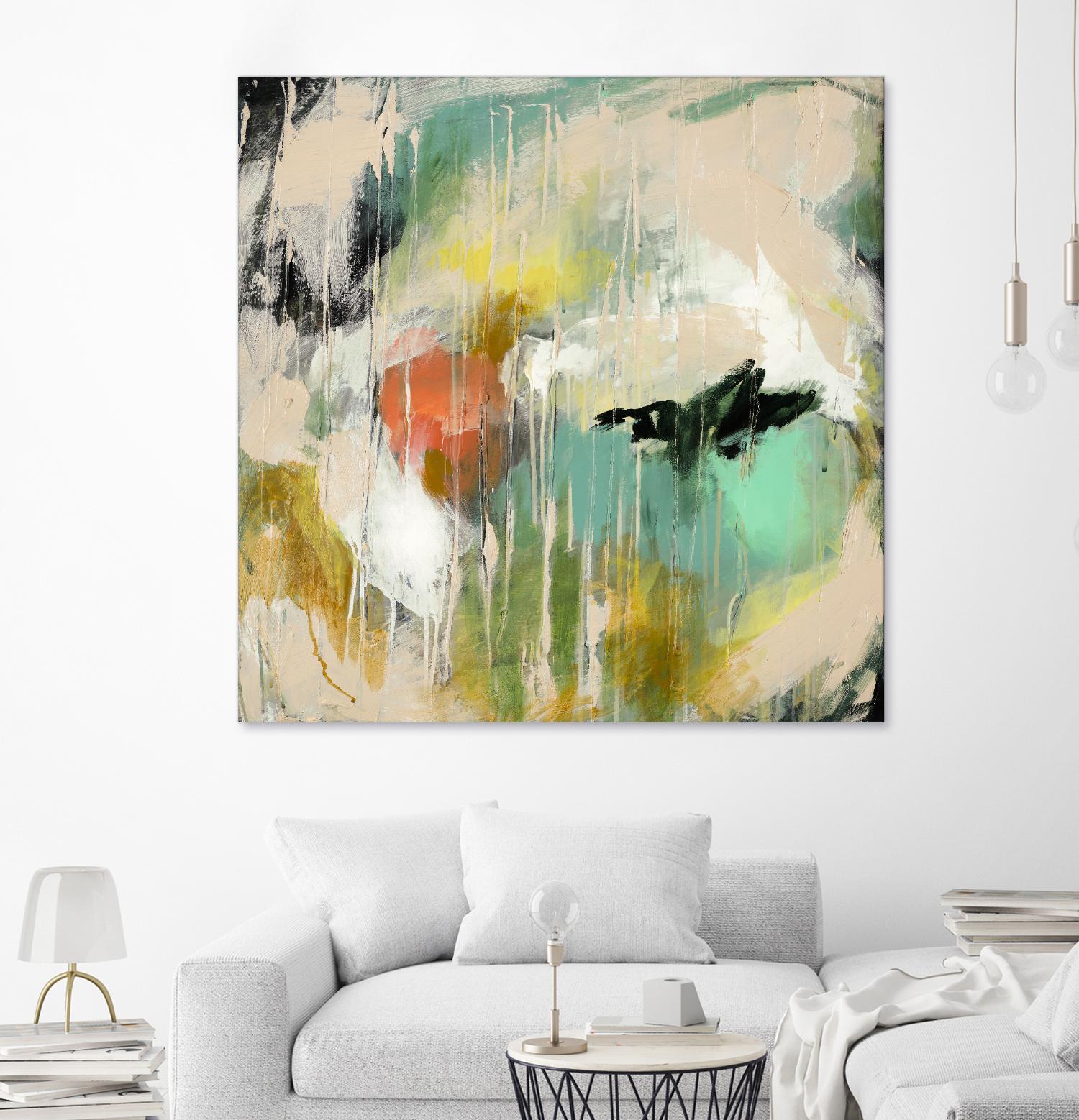 Tunnel Vision 2 by Brenna Harvey on GIANT ART - red contemporary