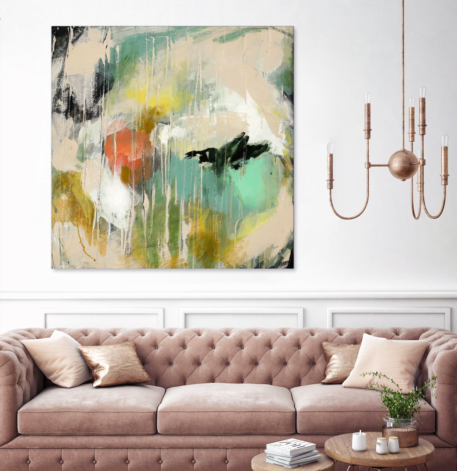 Tunnel Vision 2 by Brenna Harvey on GIANT ART - red contemporary