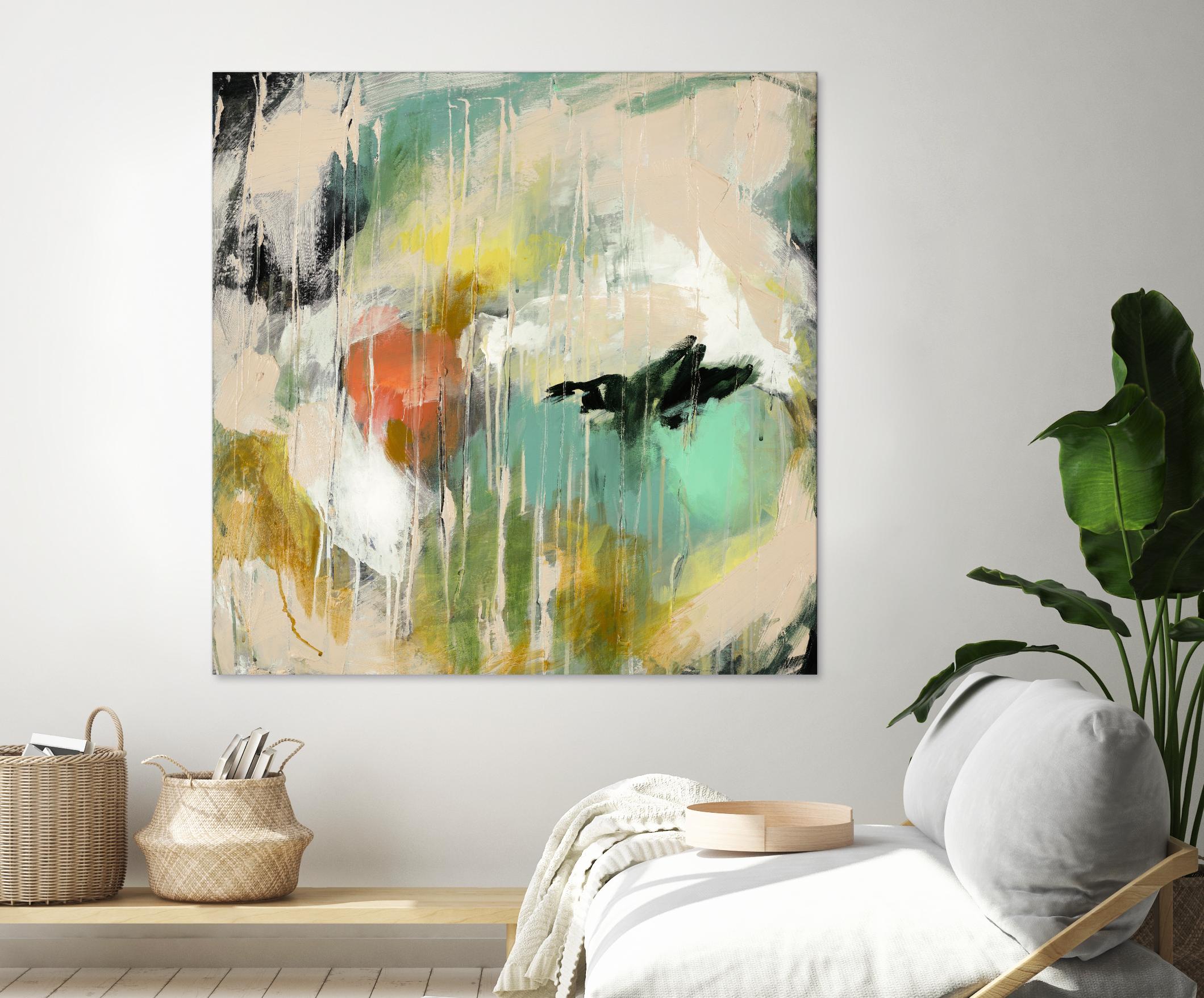 Tunnel Vision 2 by Brenna Harvey on GIANT ART - red contemporary